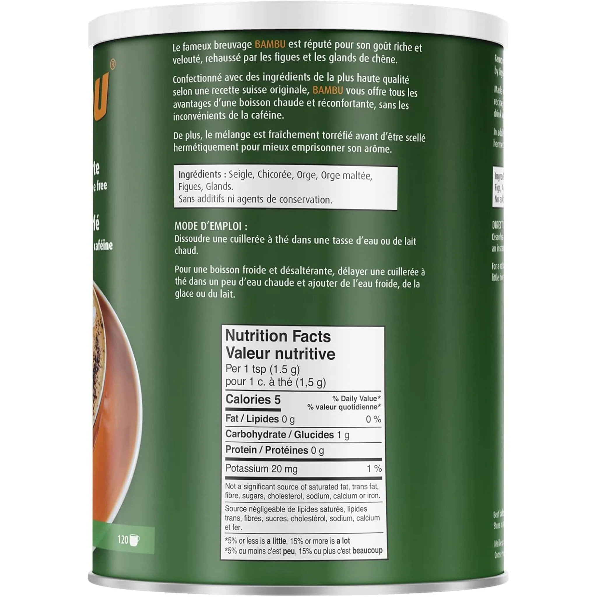 A. Vogel Bambu Instant Coffee Substitute - Image 2