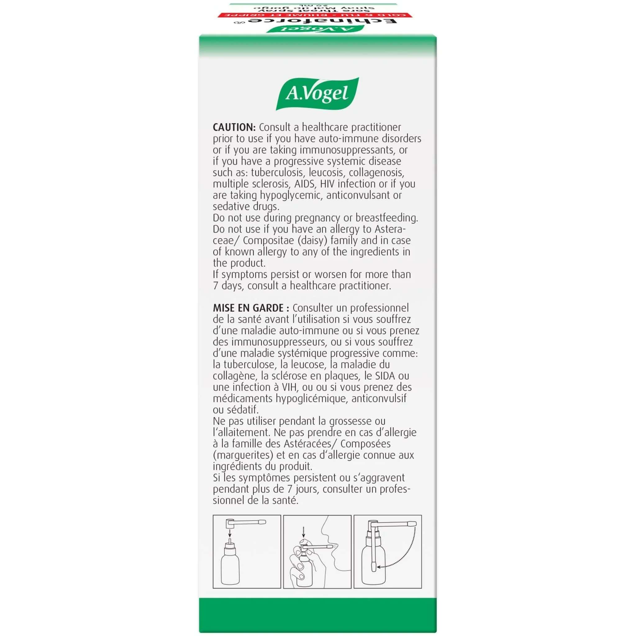 A. Vogel Echinaforce Sore Throat Spray, 30ml - Image 4