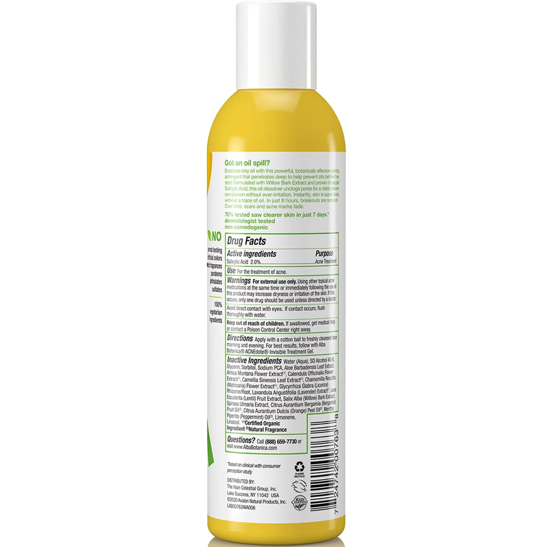 Alba Botanica ACNEdote Deep Clean Astringent, 177ml - Image 2