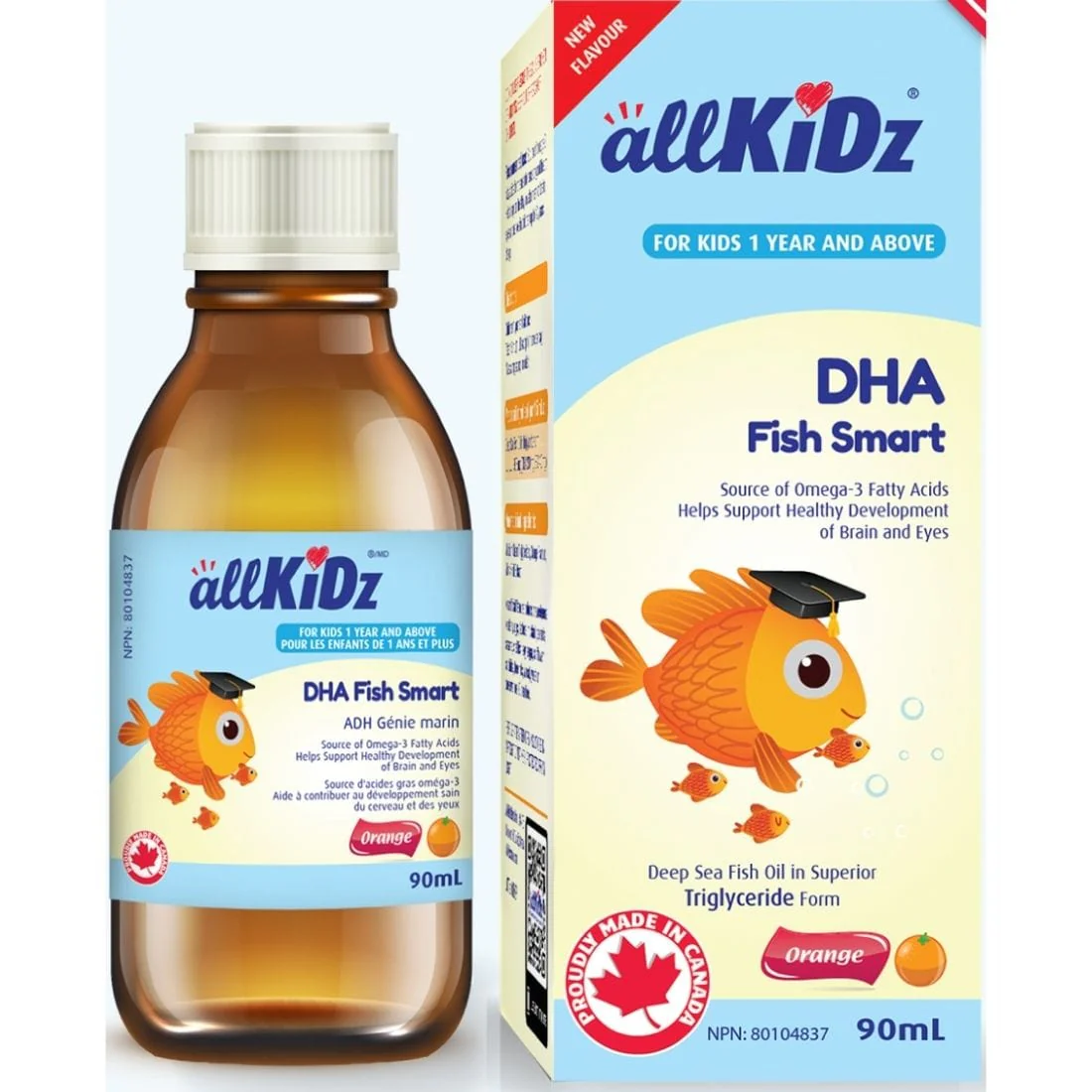 Allkidz DHA Fish Smart, 90ml - Image 2