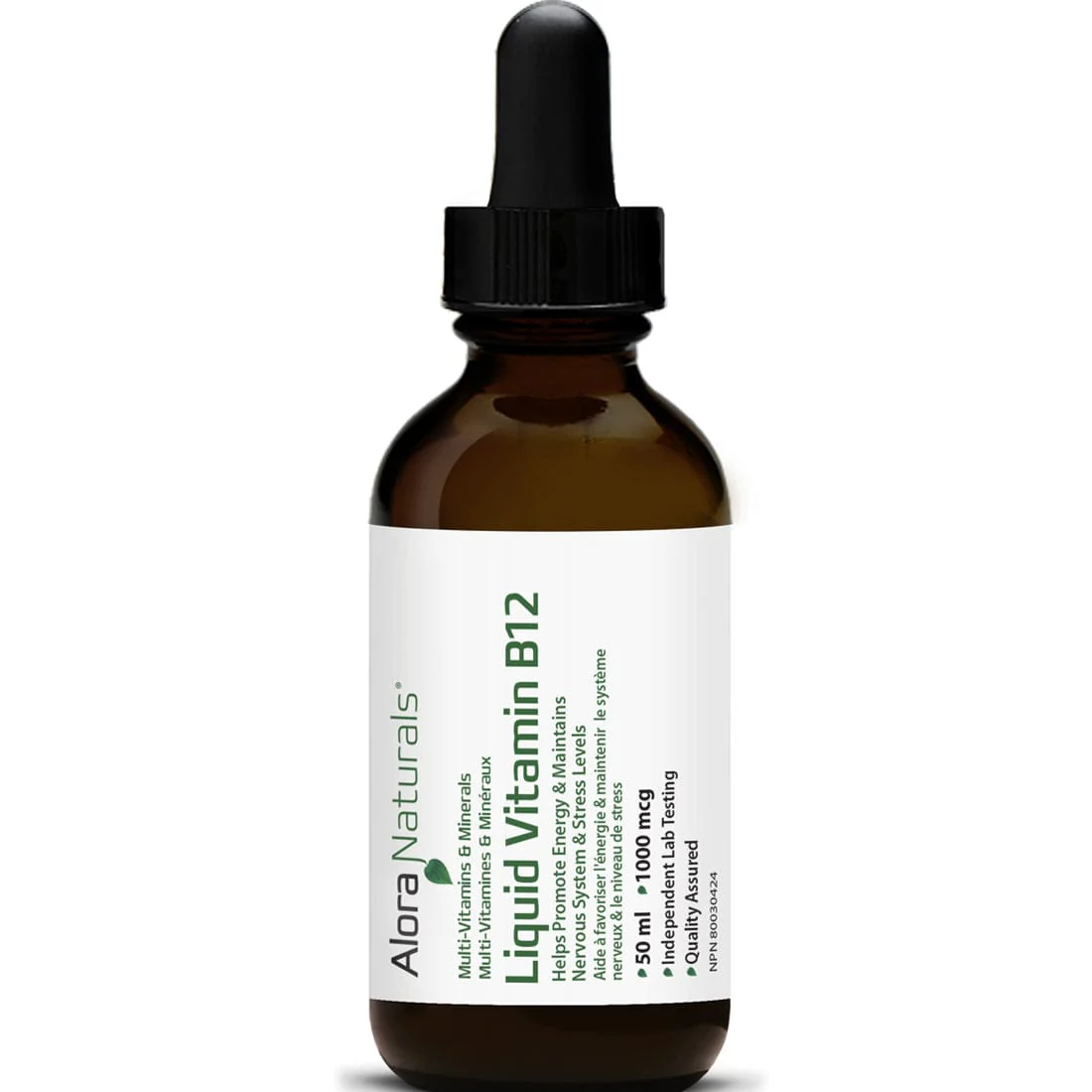 Alora Naturals Liquid Vitamin B12, 50ml - Image 2