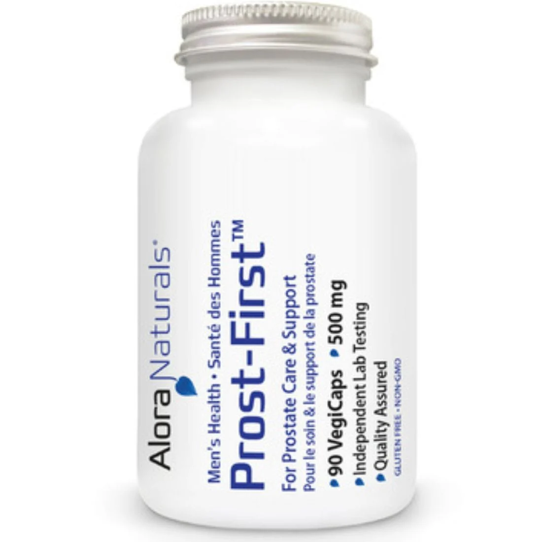 Alora Naturals Prost First 500mg, 90 Vegetable Capsules