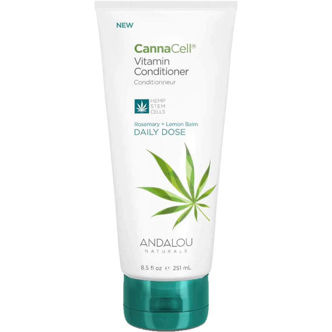 Andalou Naturals CannaCell Conditioner, 251ml CLEARANCE 50% Off Final Sale - Image 2