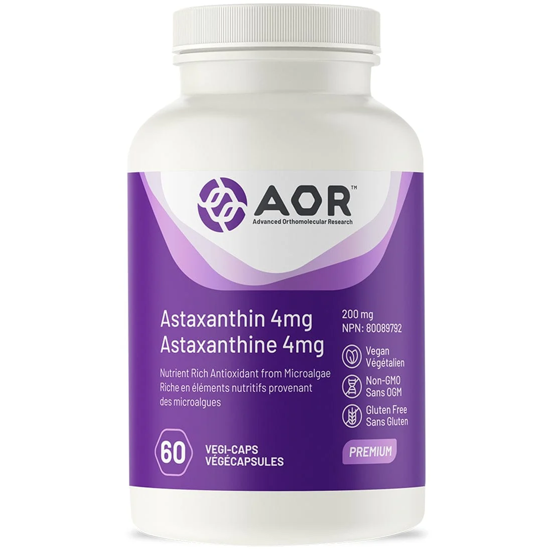 AOR Astaxanthin 4mg - Image 2