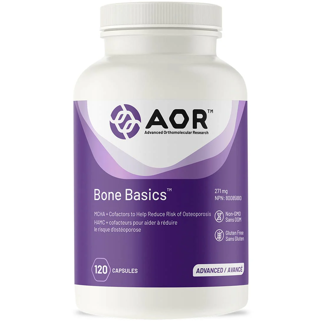 AOR Bone Basics 271mg, Osteoporosis Support Premium Bone Building Formula