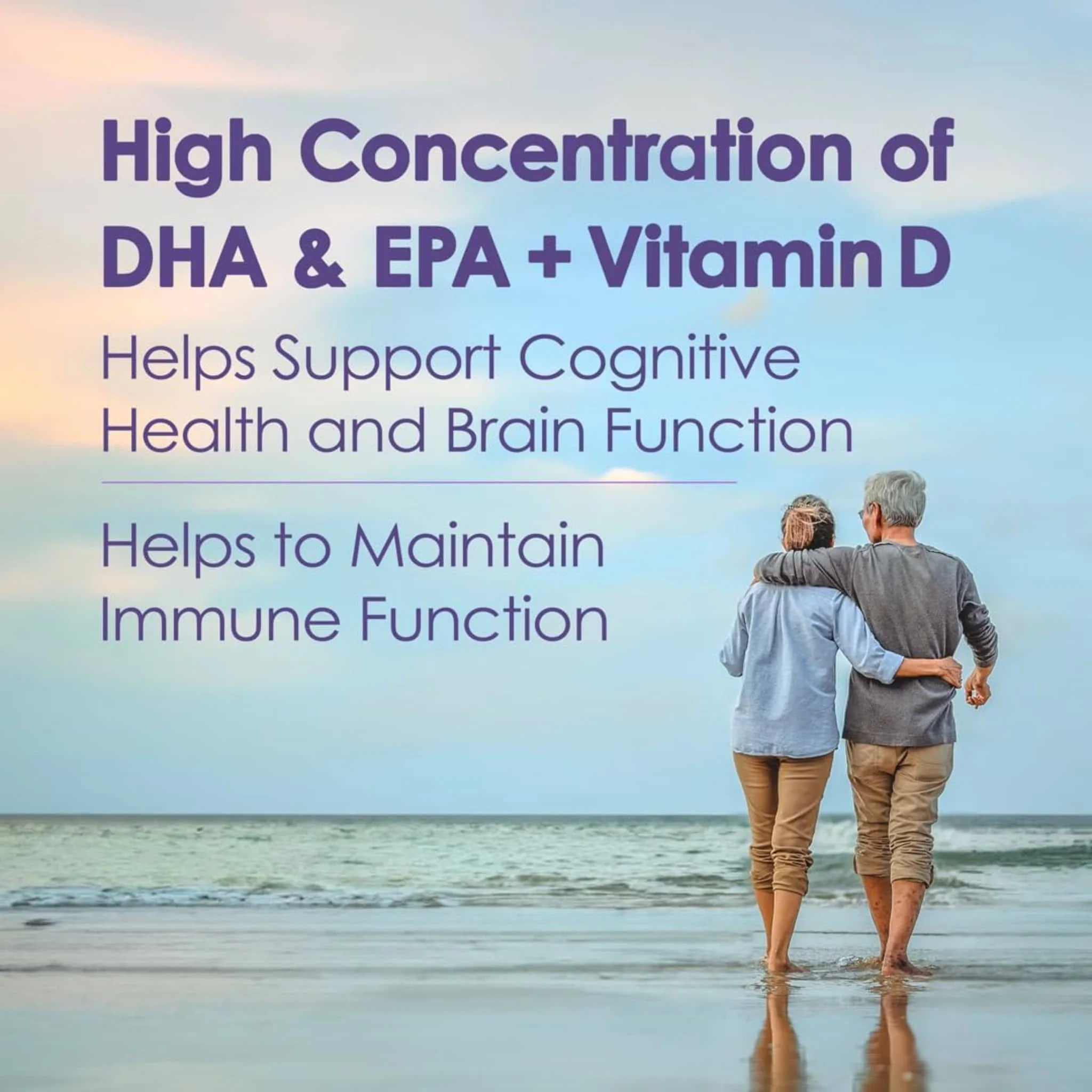 AquaOmega High DHA Omega 3 Fish Oil, 5X Extra Strength Liquid Fish Oil - Image 22