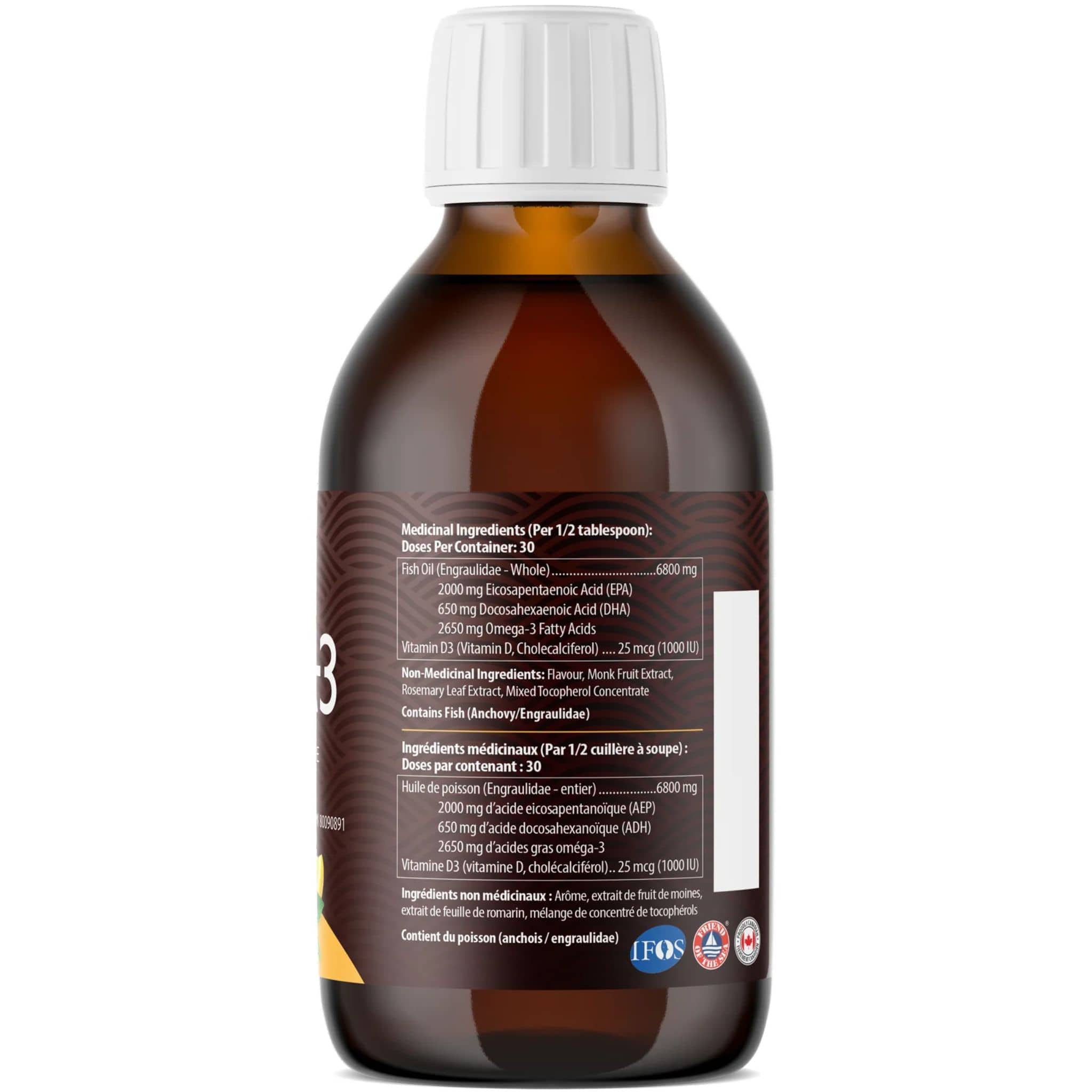 AquaOmega Daily Maintenance Omega 3 Fish Oil, 3X Extra Strength Liquid Fish Oil - Image 4