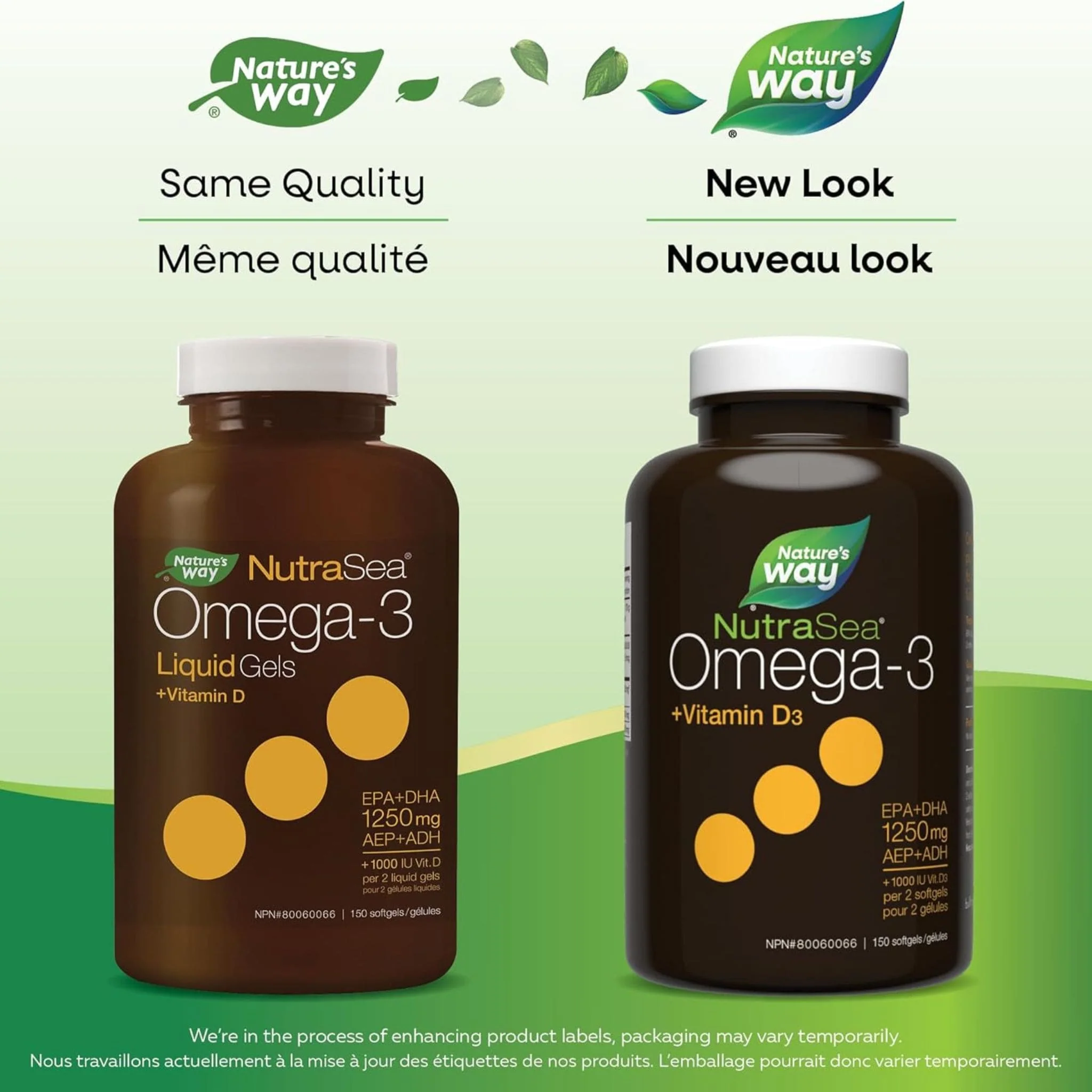 NutraSea+D Omega-3 Fish oil Liquid Gels - Image 10