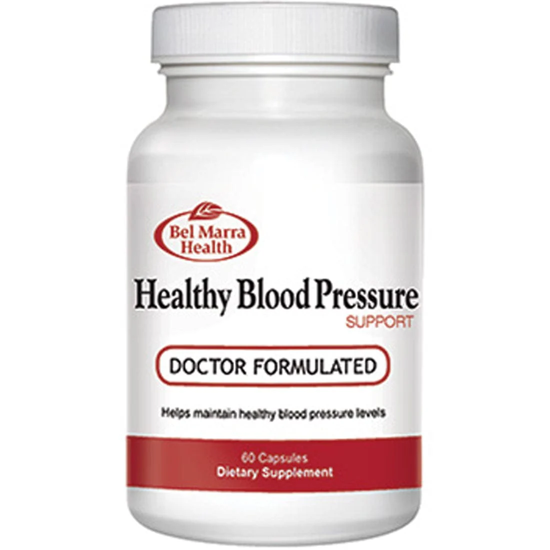 Bel Marra Healthy Blood Pressure Support, 60 Capsules