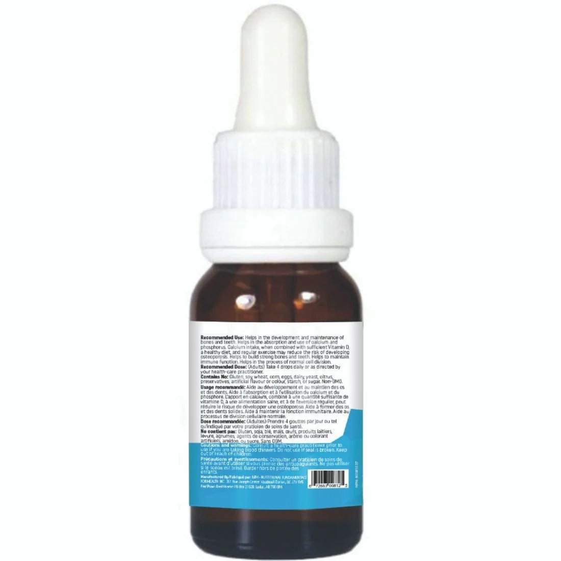 BestVitamin Best D3 and K2 Drops, Vitamin K MK-7 30mcg & Vitamin D3 250IU in MCT Oil, 500 Drops, 15ml - Image 3