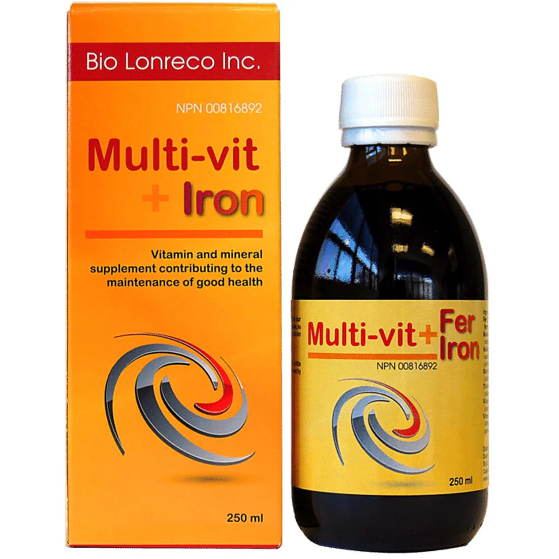 Bio Lonreco Multi-vit plus Iron, Liquid Multivitamin with Iron, 20 x 10ml Servings - Image 3