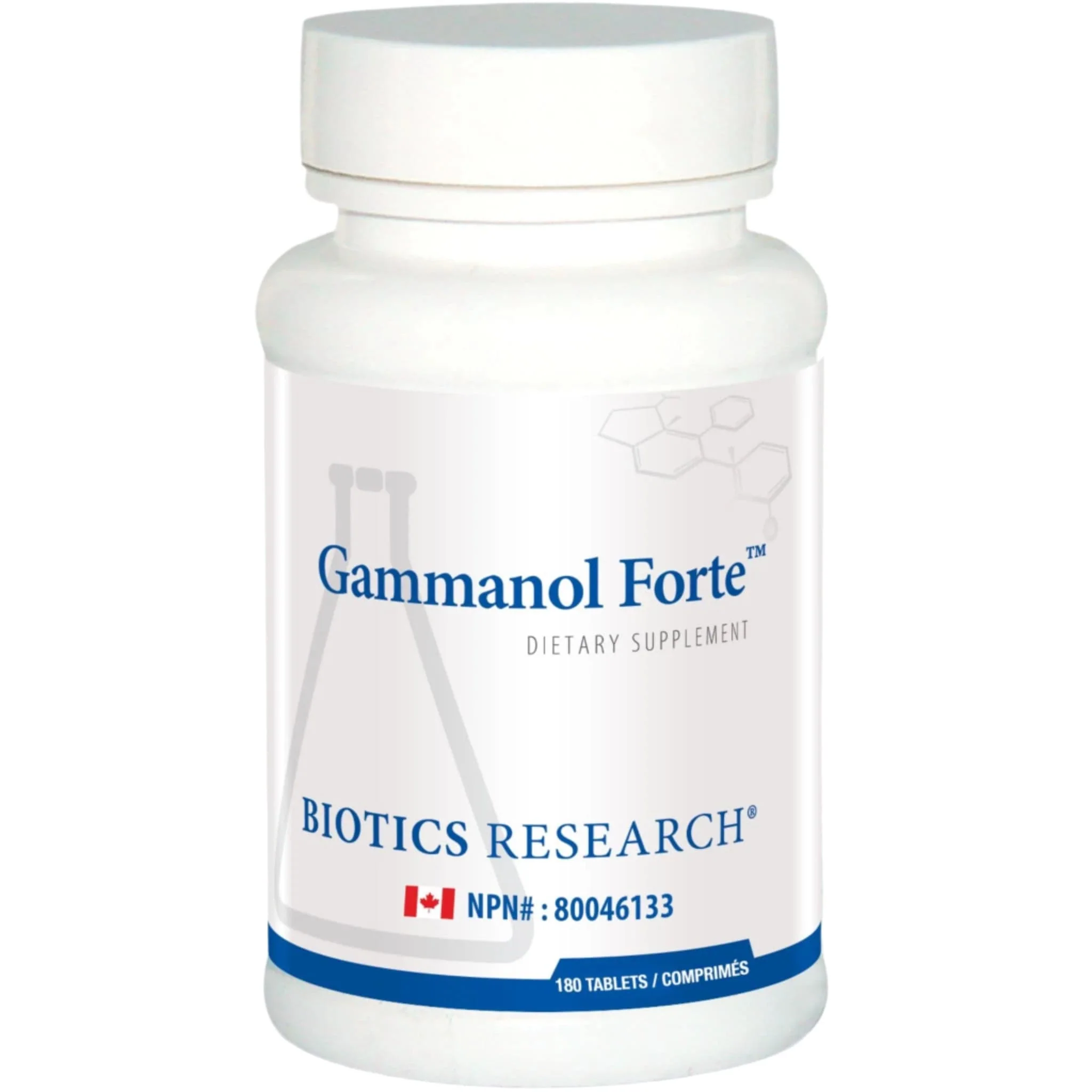 Biotics Research Gammanol Forte with FRAC, Growth Hormone & Female Endocrine Support, 180 Tablets