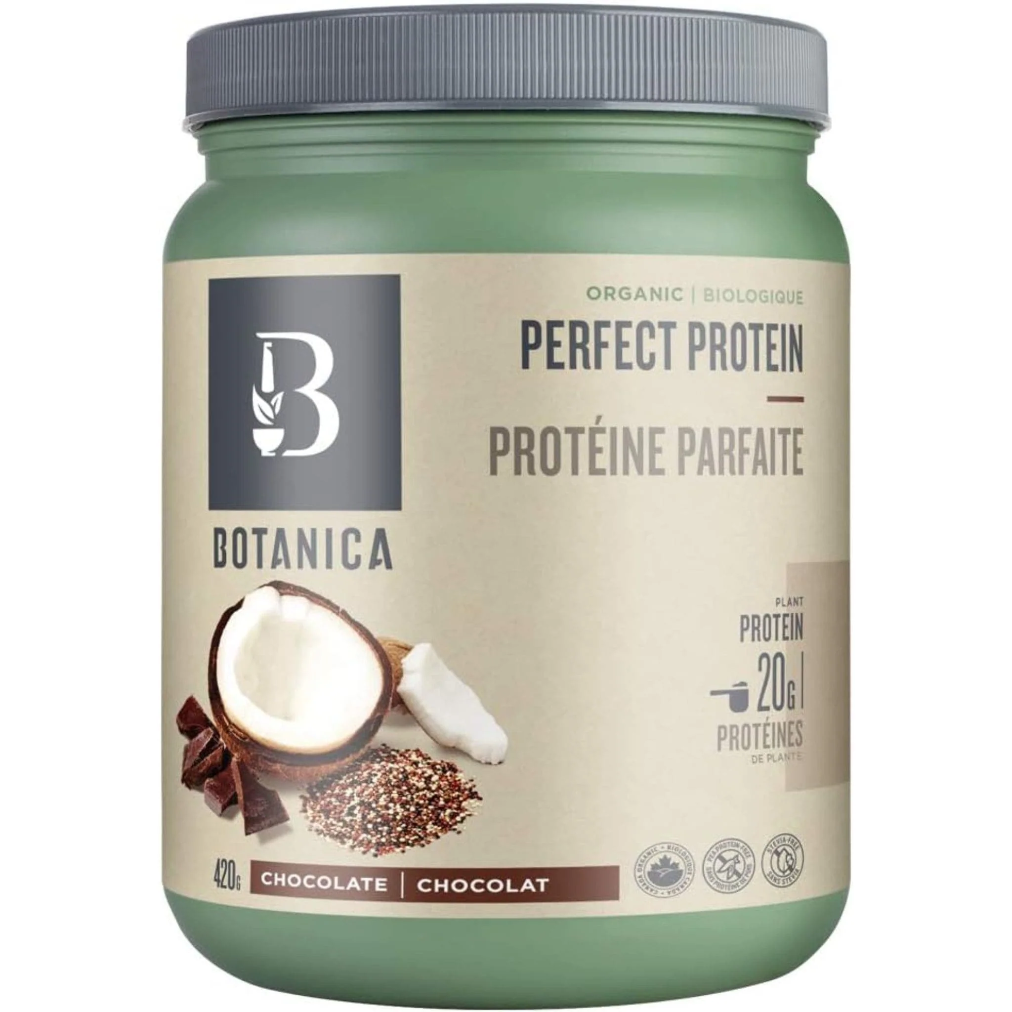 Botanica Perfect Protein, Organic Sprouted Fermented Plant Protein - Image 9