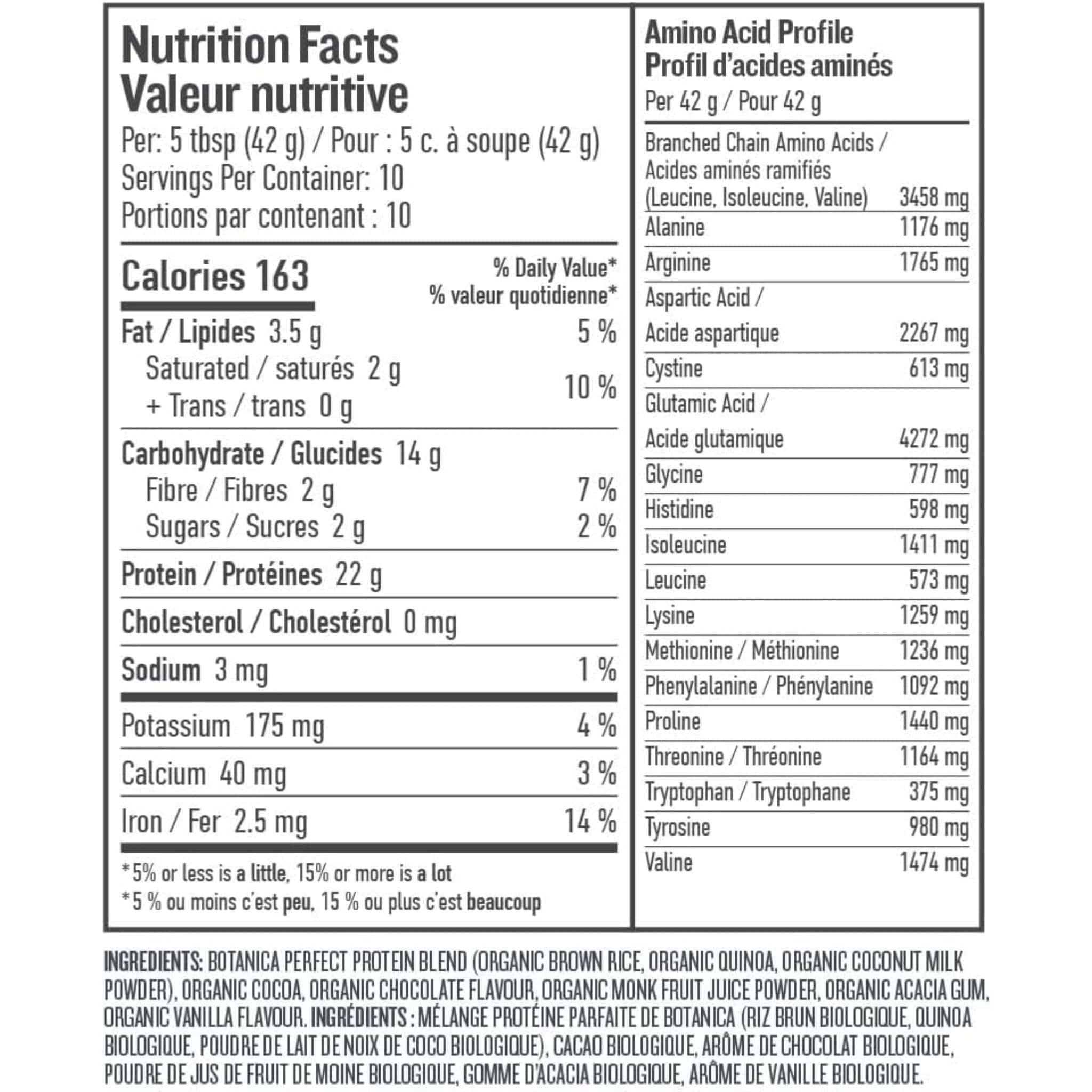 Botanica Perfect Protein, Organic Sprouted Fermented Plant Protein - Image 10