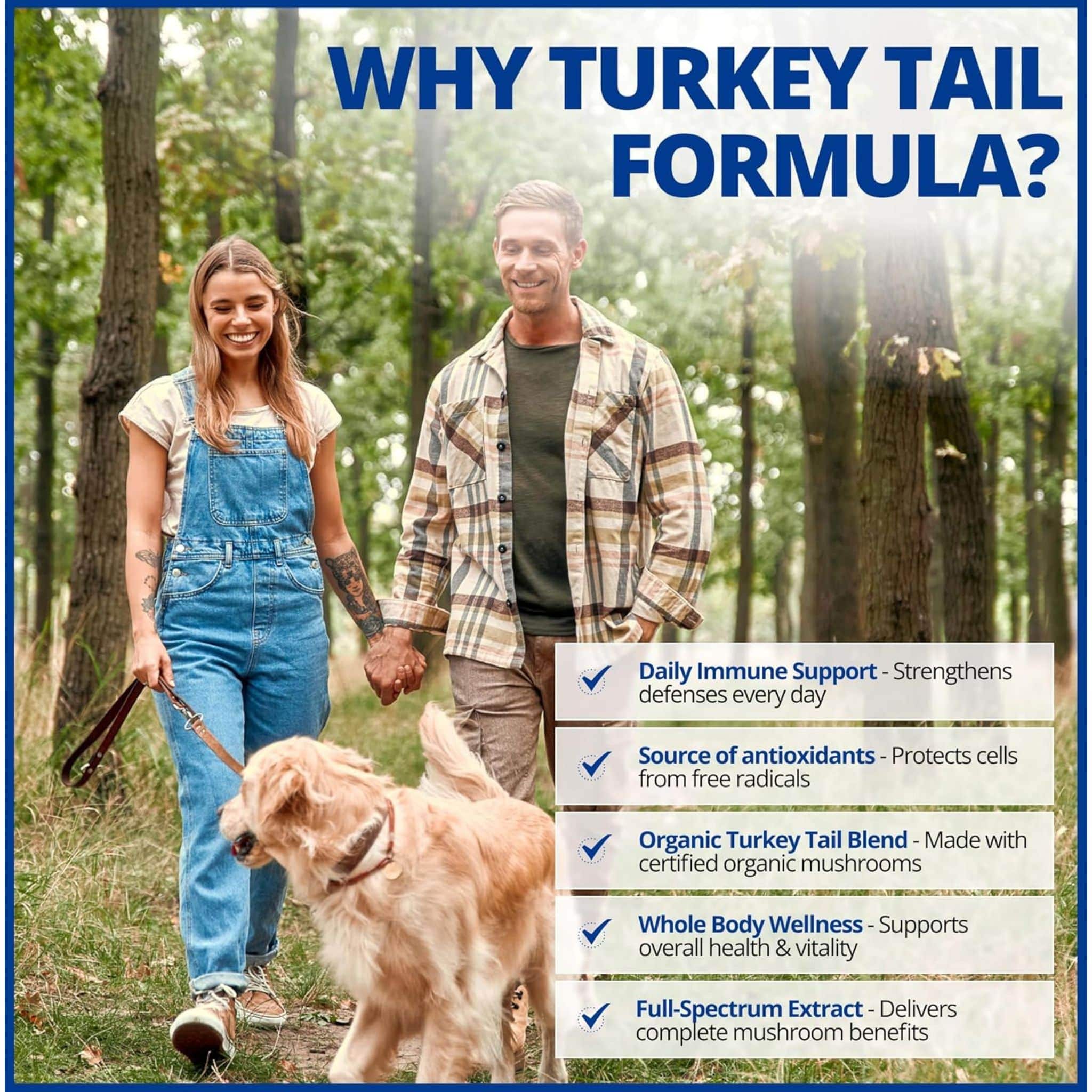 CanPrev Turkey Tail Full Spectrum, Immune and Gut Health Support, Organic Mushroom, 60 Vegetable Capsules - Image 3