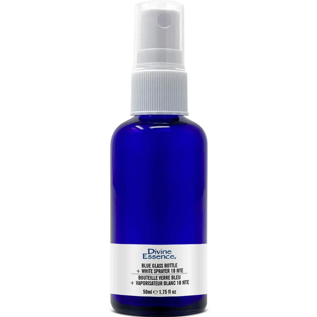 Divine Essence Black Glass Bottle Plus White Spray