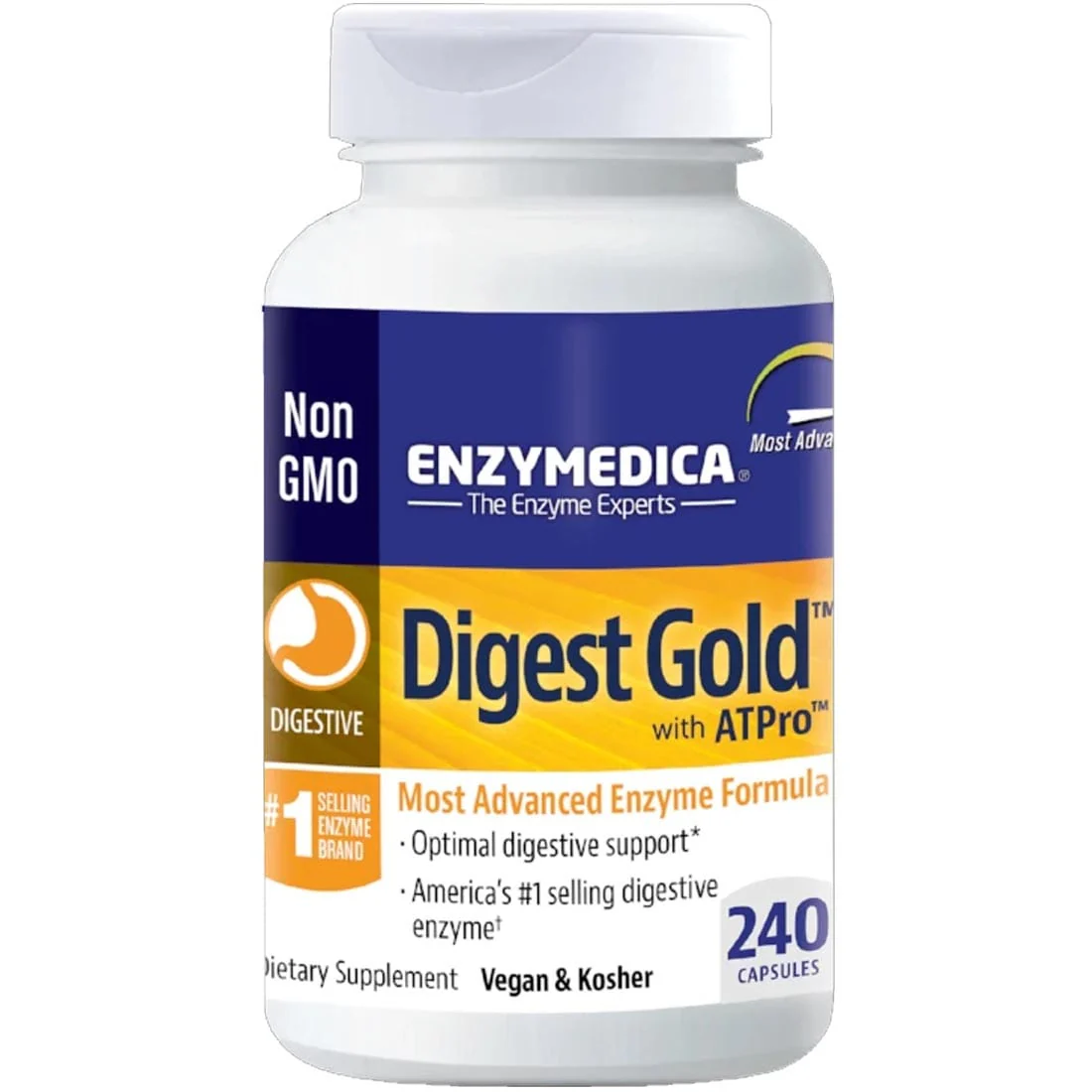Enzymedica Digest Gold Digestive Enzyme with ATPro, Ultra Effective Digestive Enzyme Formula - Image 5