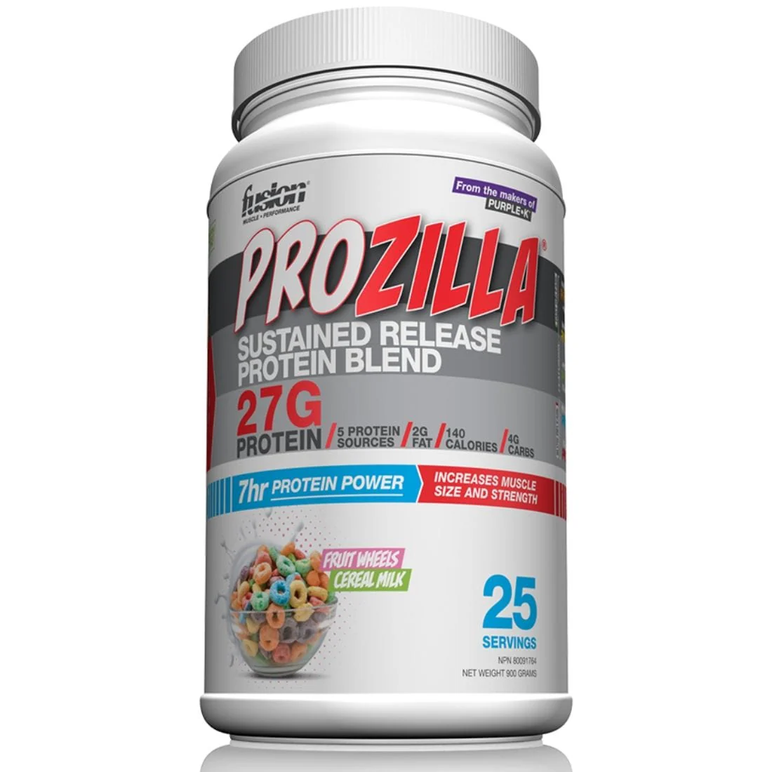 Fusion Prozilla 7 Hour Protein Blend (New!), 900g - Image 4