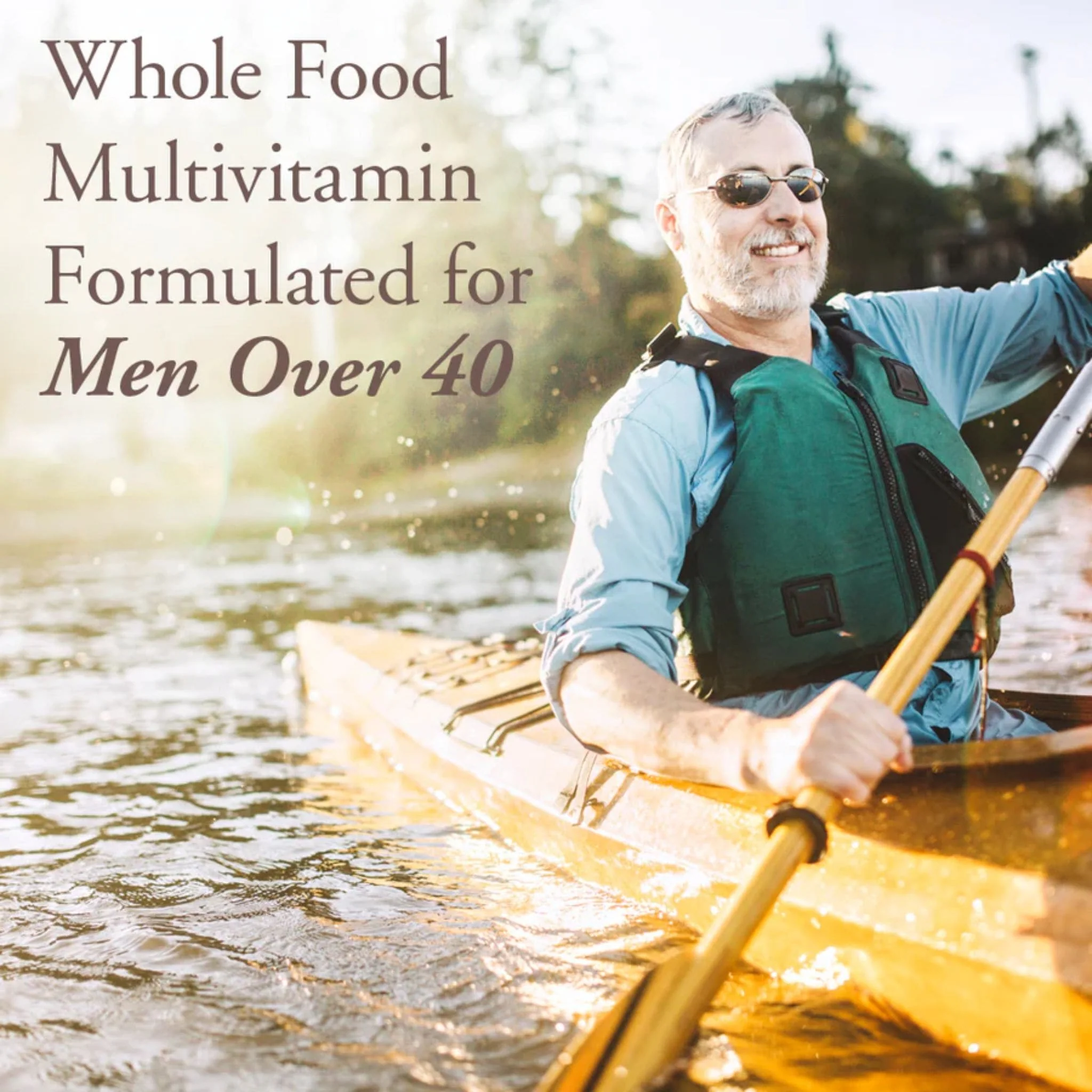 Garden of Life Organics Men's Multi 40+, Multivitamin, 60 Vegan Tablets - Image 2