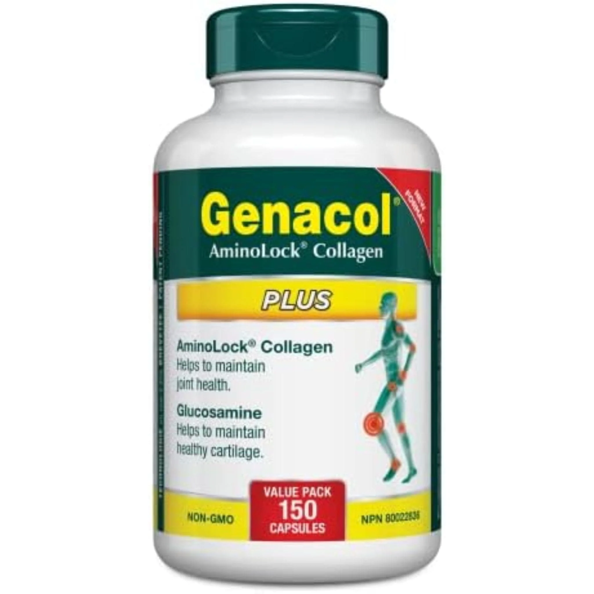 Genacol Genacol Plus (Collagen, Bone, Joint and Inflammation), 90 Capsules - Image 2
