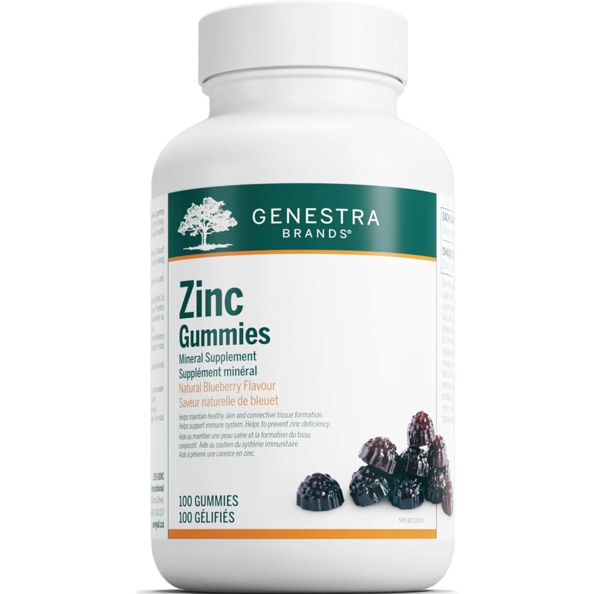 Genestra Zinc Gummies 12mg, 100 Gummies