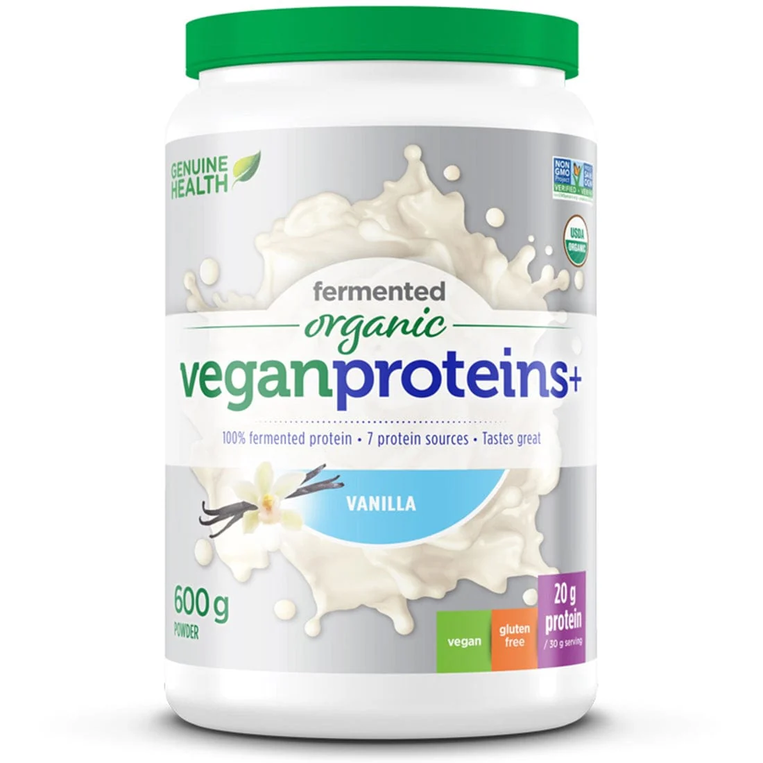 Genuine Health Fermented Organic Vegan Proteins+ - Image 4