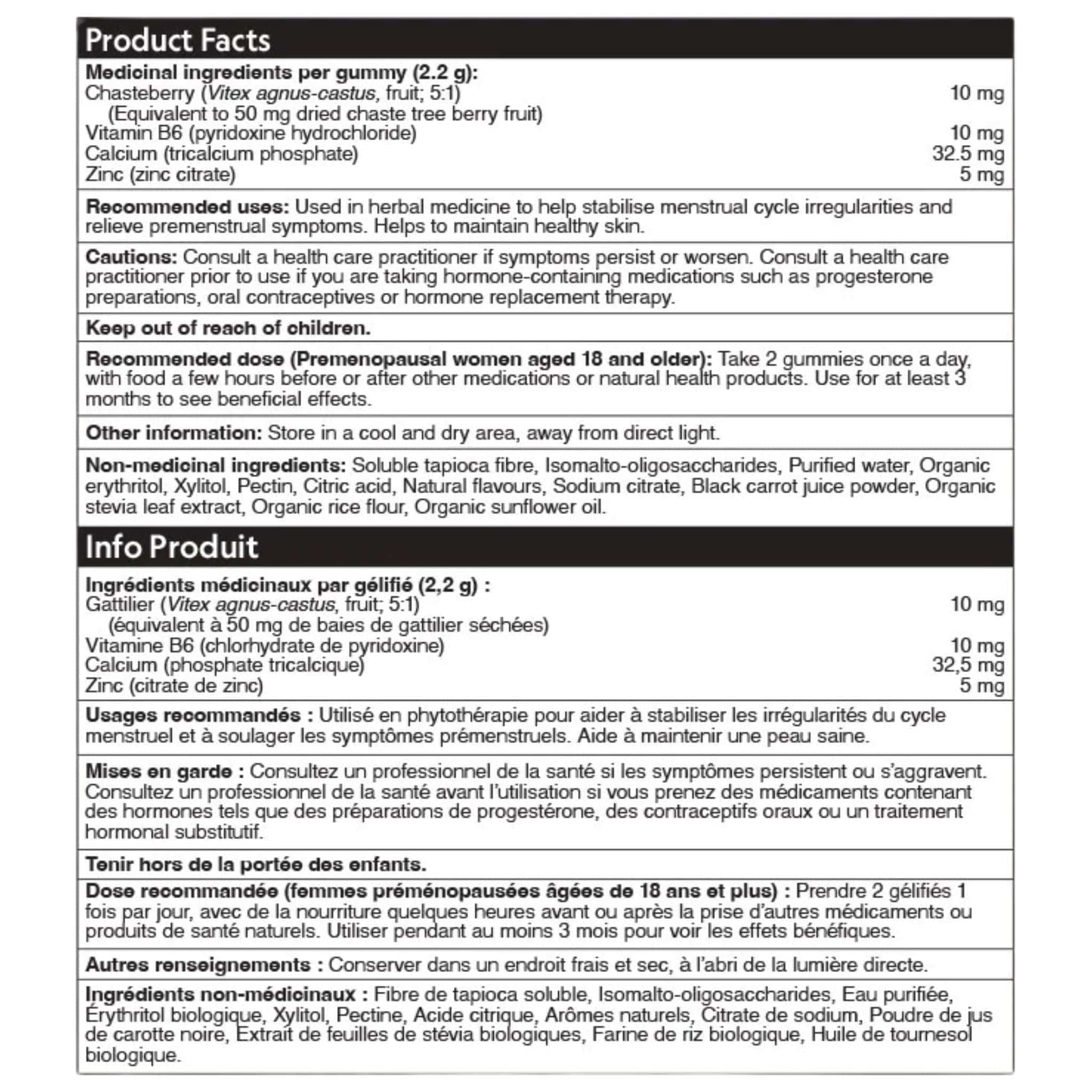 Herbaland Balanced Flow, Natural Hormone Support for Women, 90 Gummies - Image 3