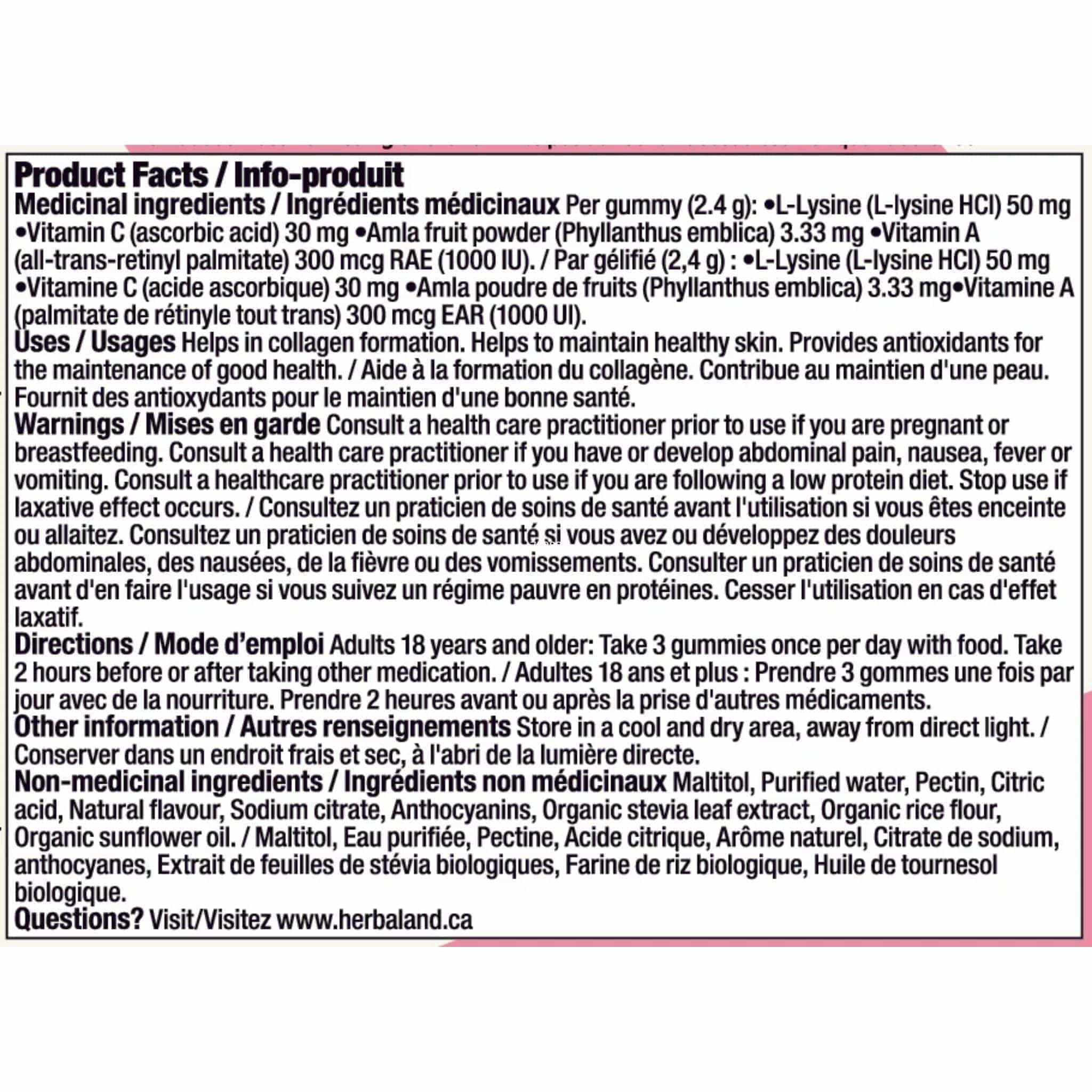 Herbaland Sweet Dreams Gummies with Melatonin, L-Theanine, Lemon Balm, 60 Gummies - Image 5