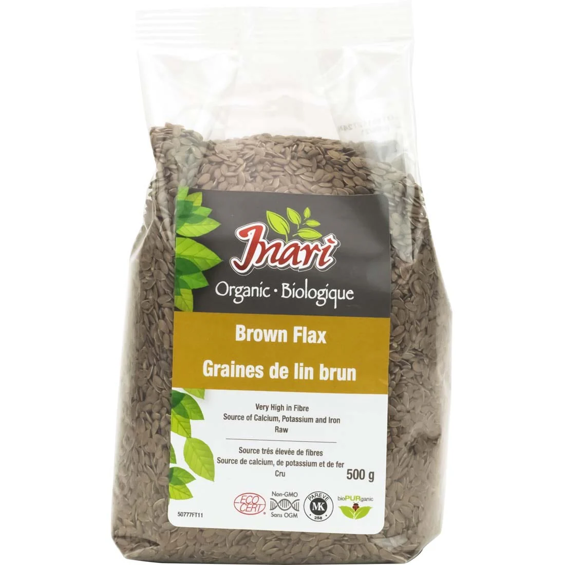 Inari Organic Brown Flax Seeds (Whole)