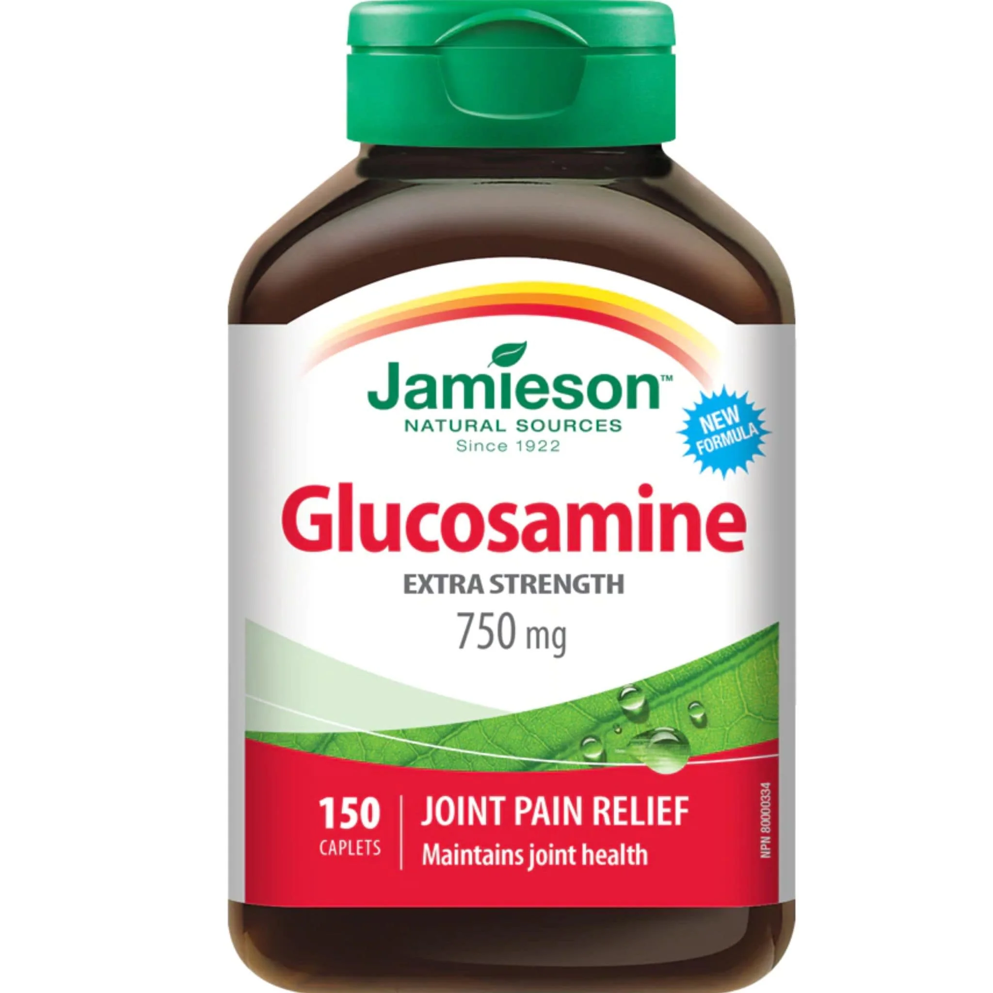 Jamieson Glucosamine Sulfate, 750mg, 150 Caplets
