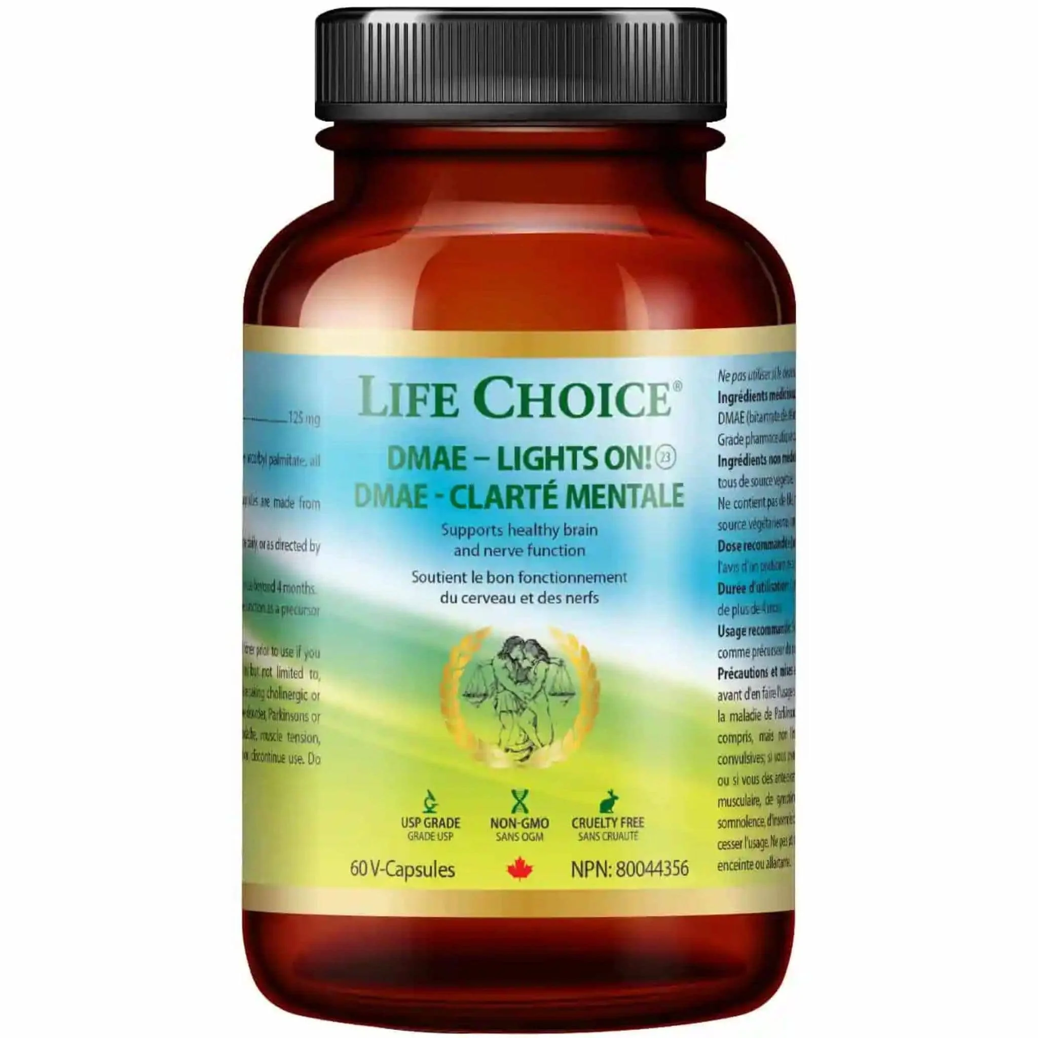 Life Choice DMAE - Lights On, 60 V-Capsules - Image 2
