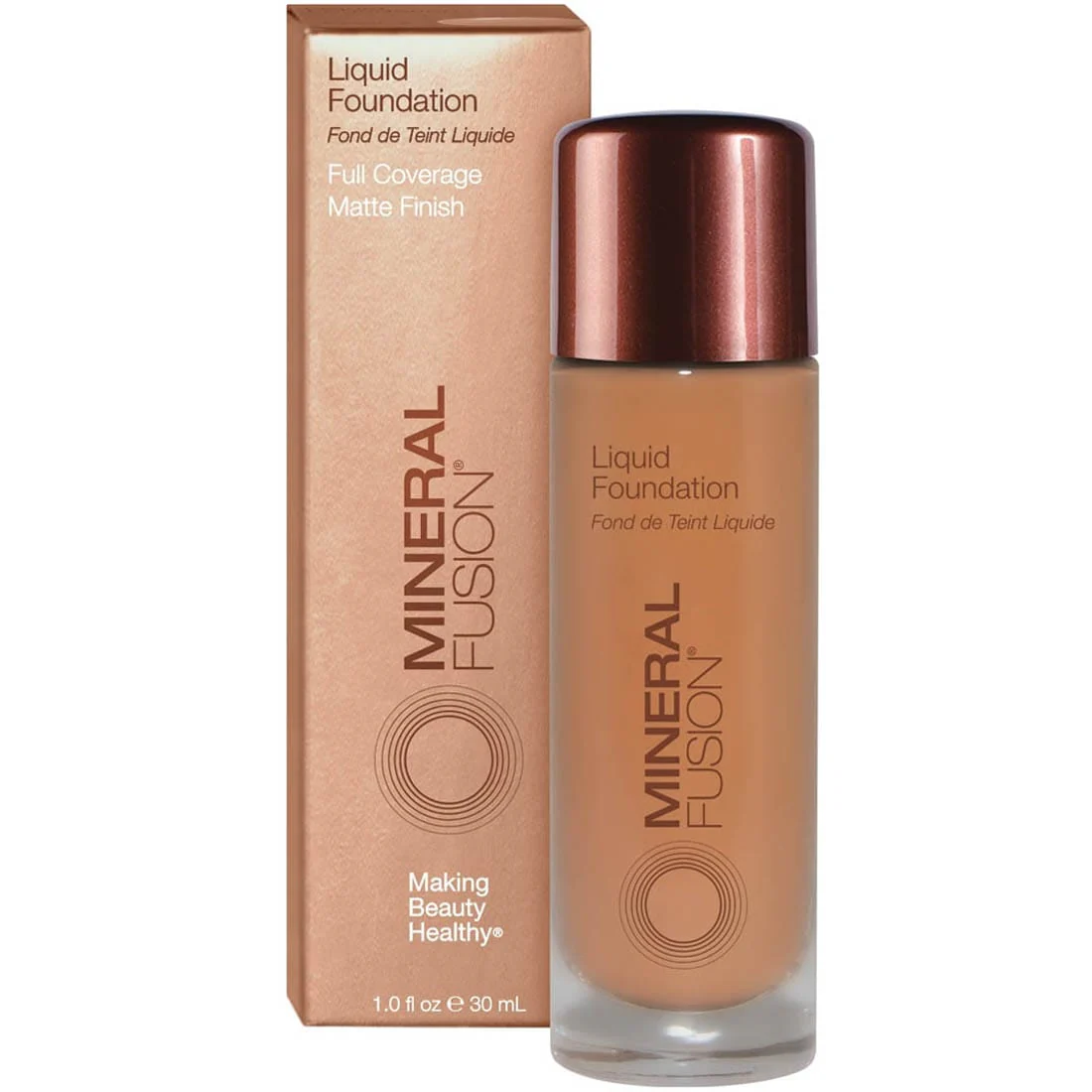 Mineral Fusion Liquid Mineral Foundation, 30ml, Clearance 35% Off, Final Sale