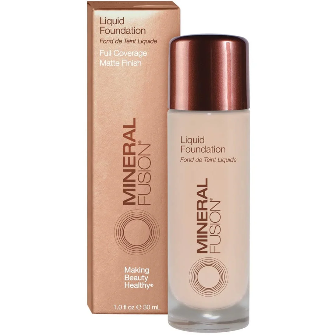 Mineral Fusion Liquid Mineral Foundation, 30ml, Clearance 35% Off, Final Sale - Image 4