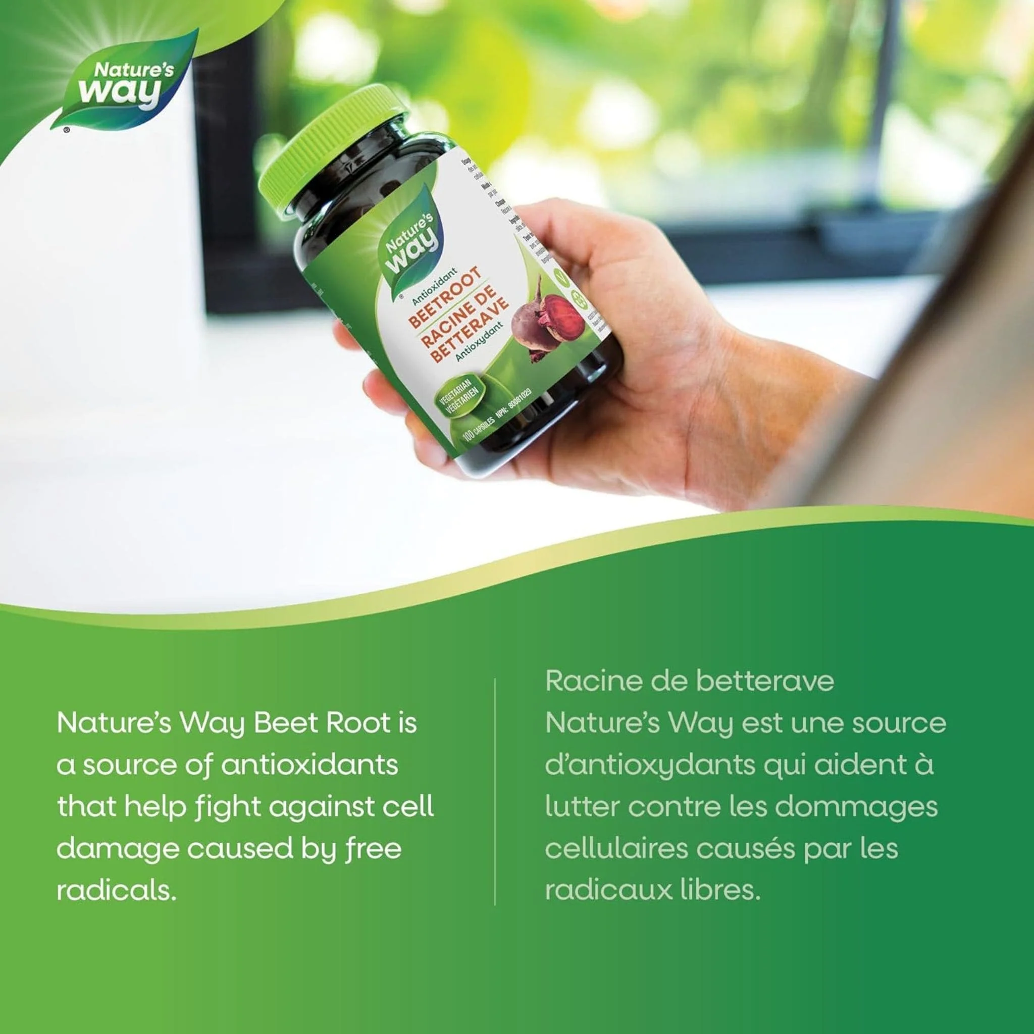 Nature's Way Beet Root, 100 Capsules - Image 5
