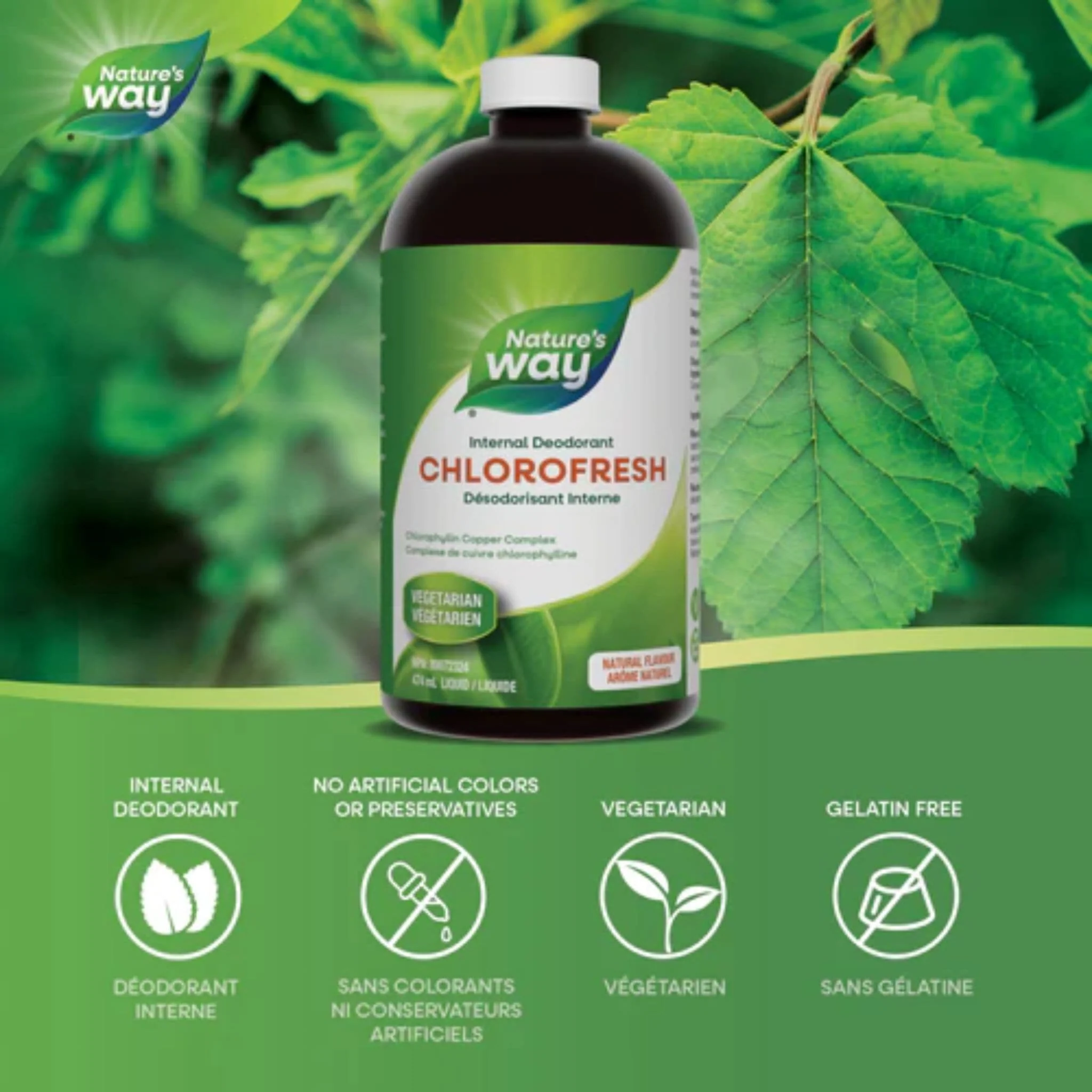 Nature's Way Chlorofresh Liquid Chlorophyll, 474ml - Image 10