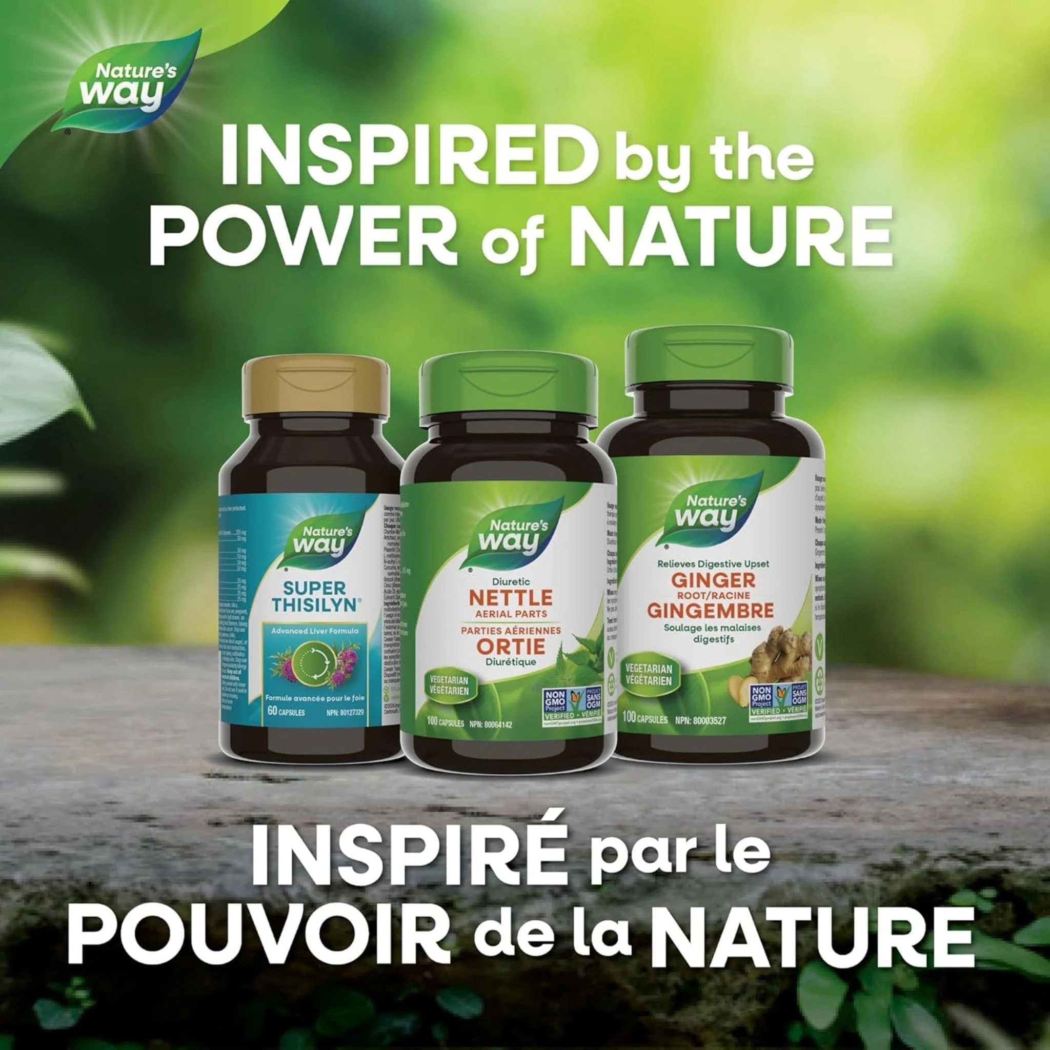 Nature's Way Nettle 435mg, Diuretic, 100 Vegetable Capsules - Image 6