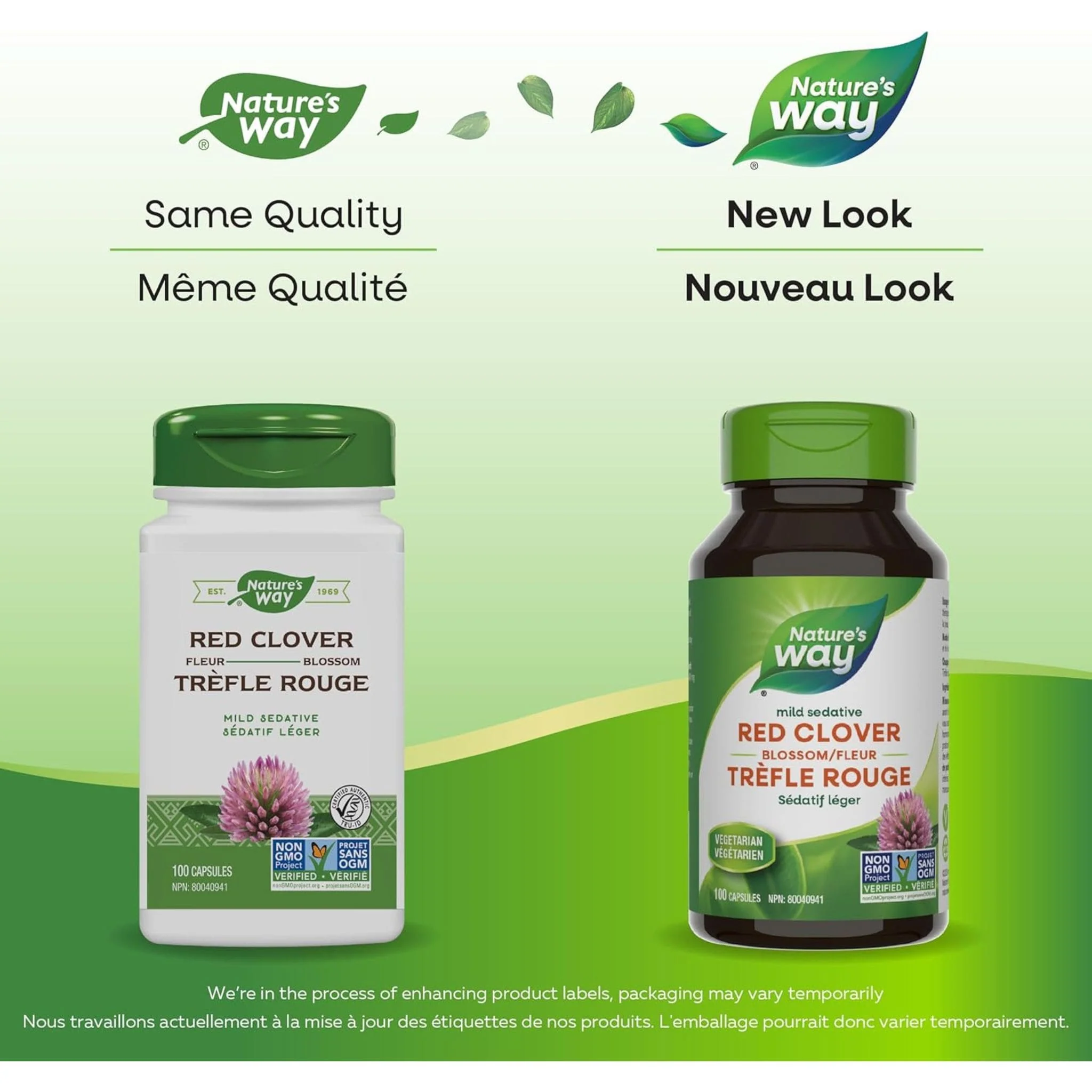 Nature's Way Red Clover Blossoms, 100 Capsules - Image 7