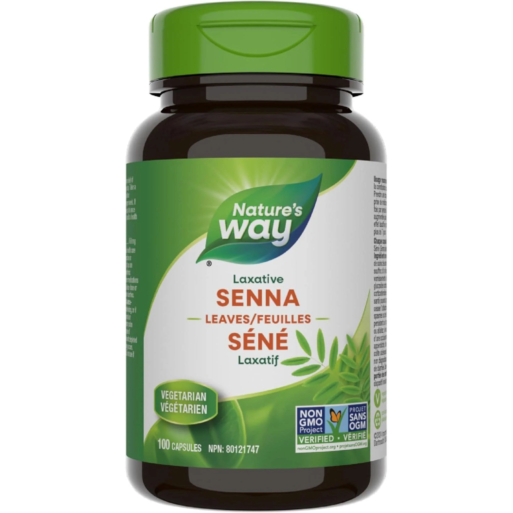 Nature's Way Senna Leaves, 100 Vcaps