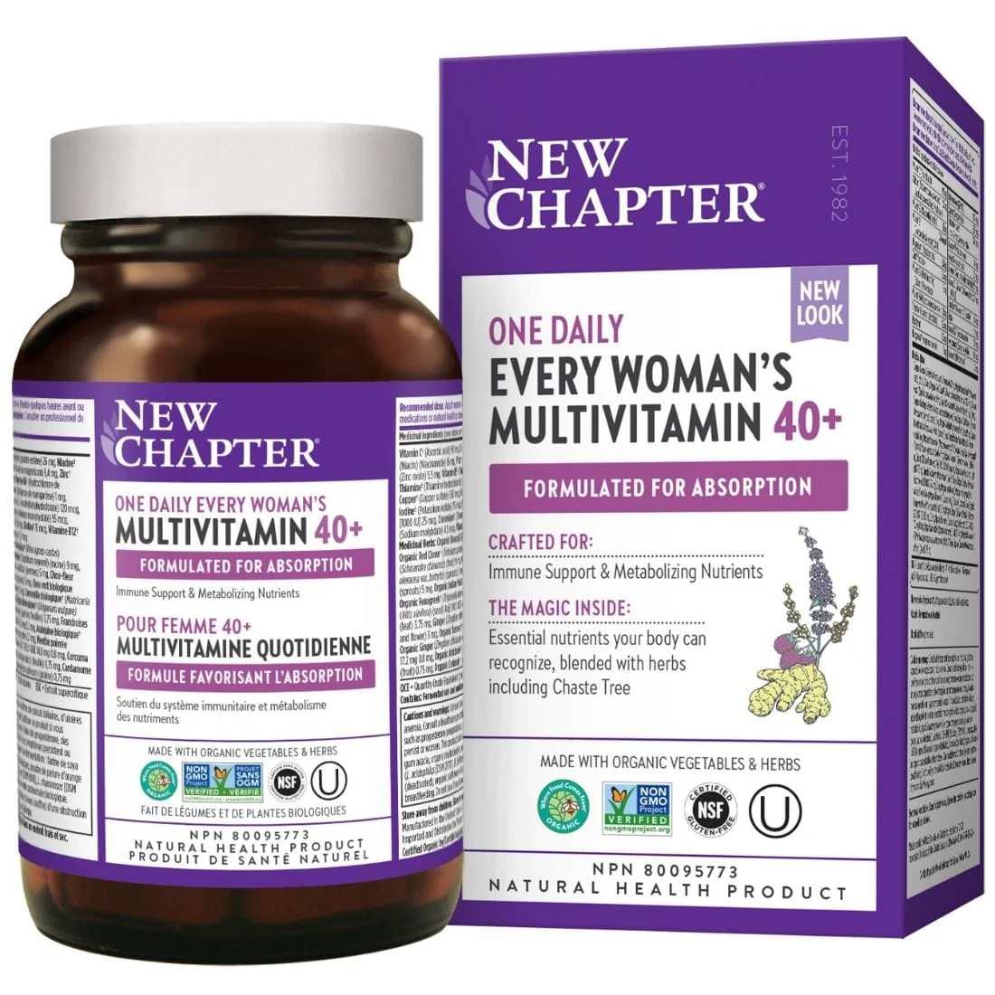 New Chapter Every Womans One Daily 40+ Multivitamin - Image 3