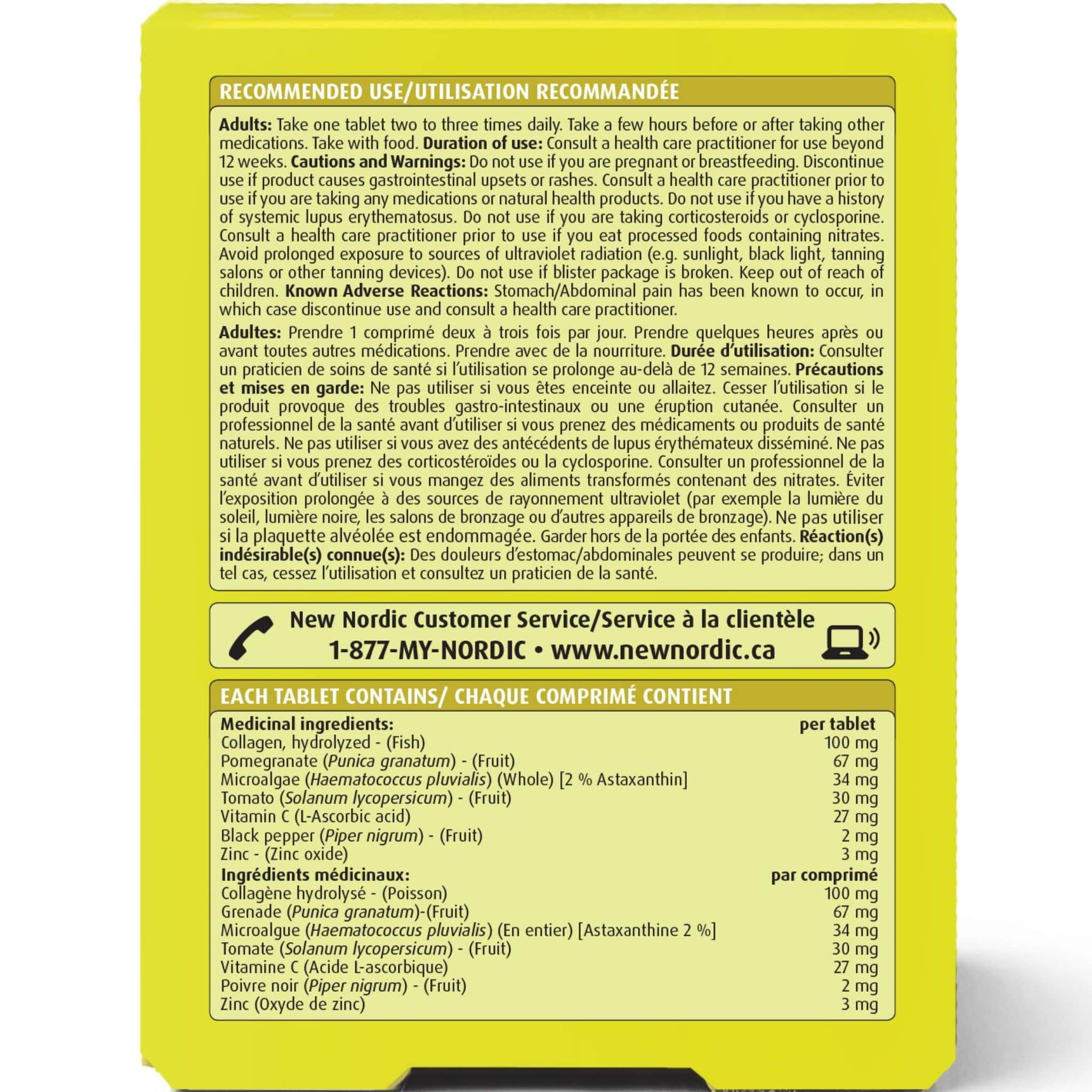 New Nordic Skin Care, Collagen Filler, 60 Tablets - Image 2