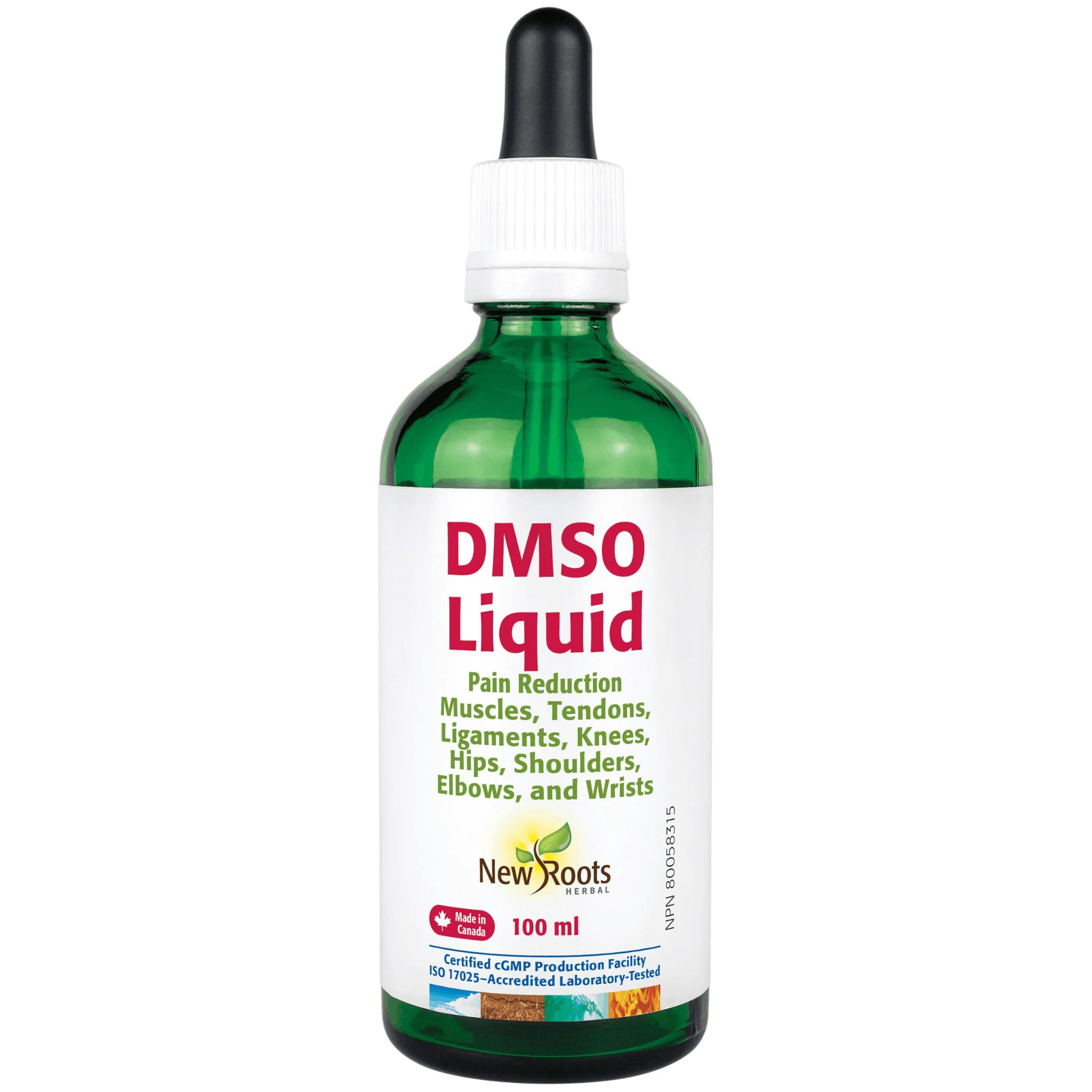 New Roots DMSO Liquid, Pain Reduction for Muscles, Tendons, Ligments, Knees and More, 50-100ml - Image 5