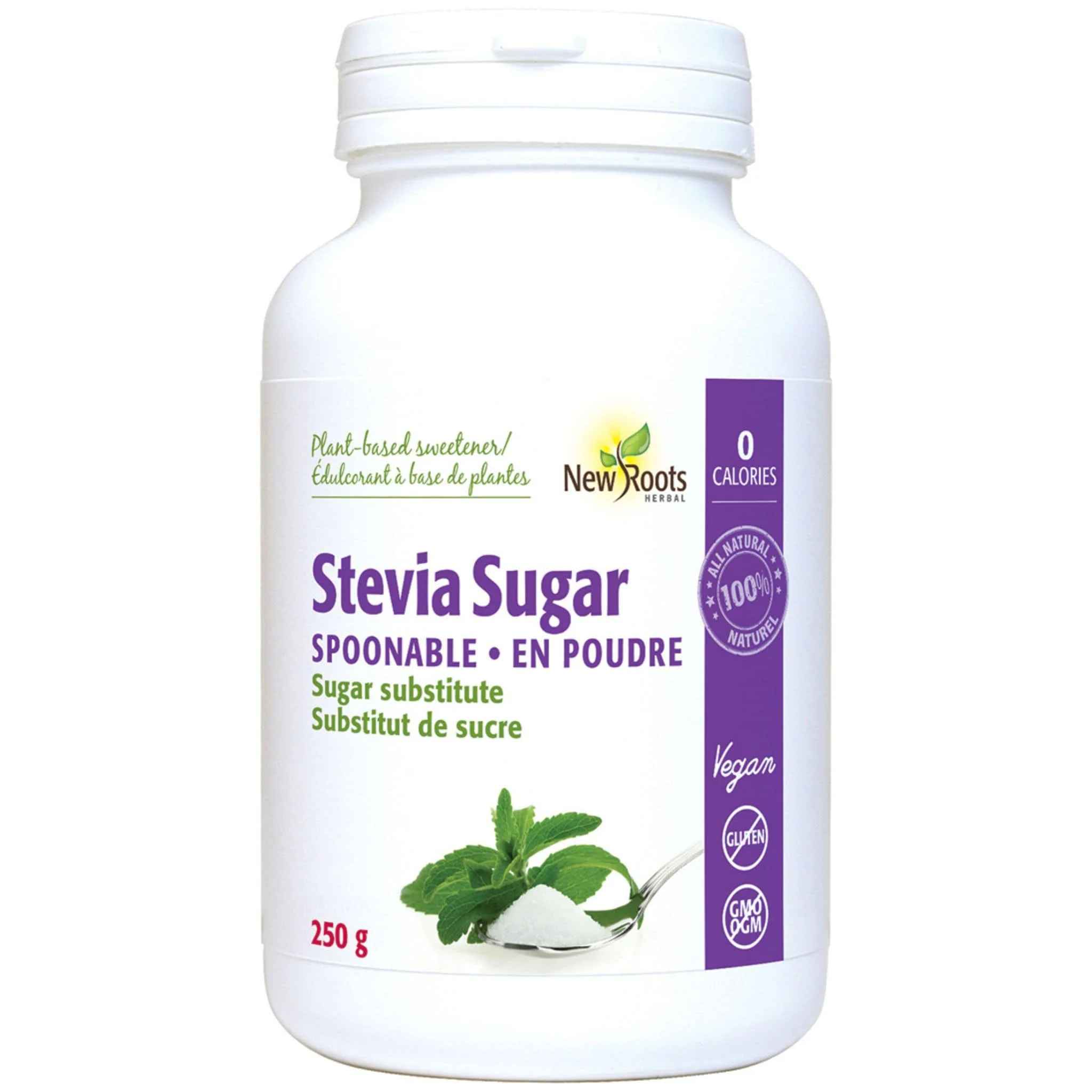 New Roots Stevia Sugar Spoonable - Image 3