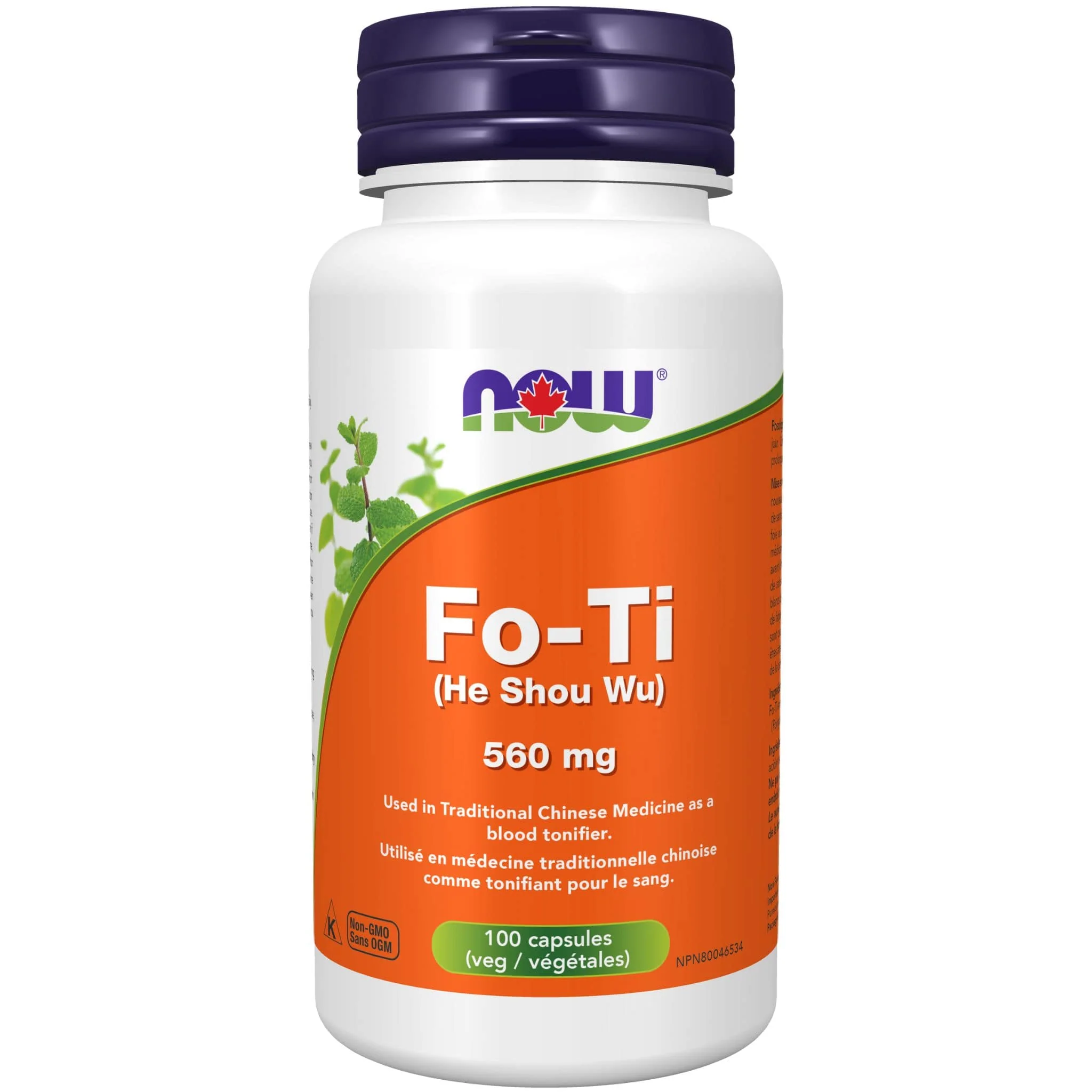 NOW Fo-Ti 560mg, Ho Shou Wu - Image 2