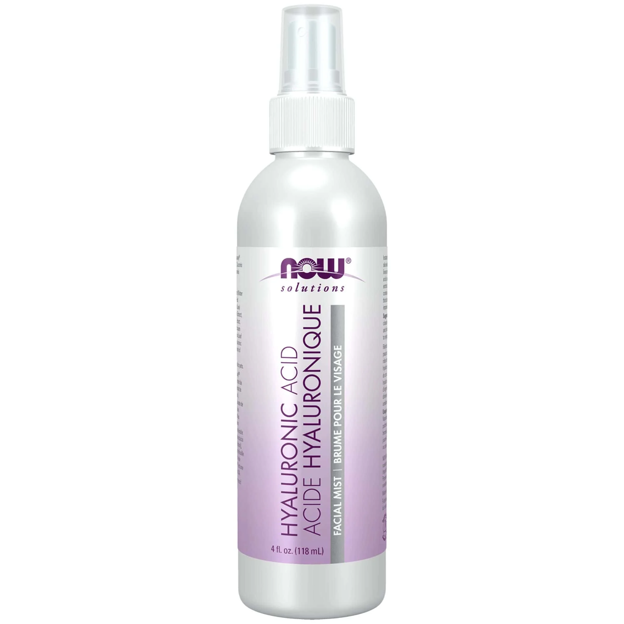 NOW Hyaluronic Acid Hydration Facial Mist 118 ml - Image 2