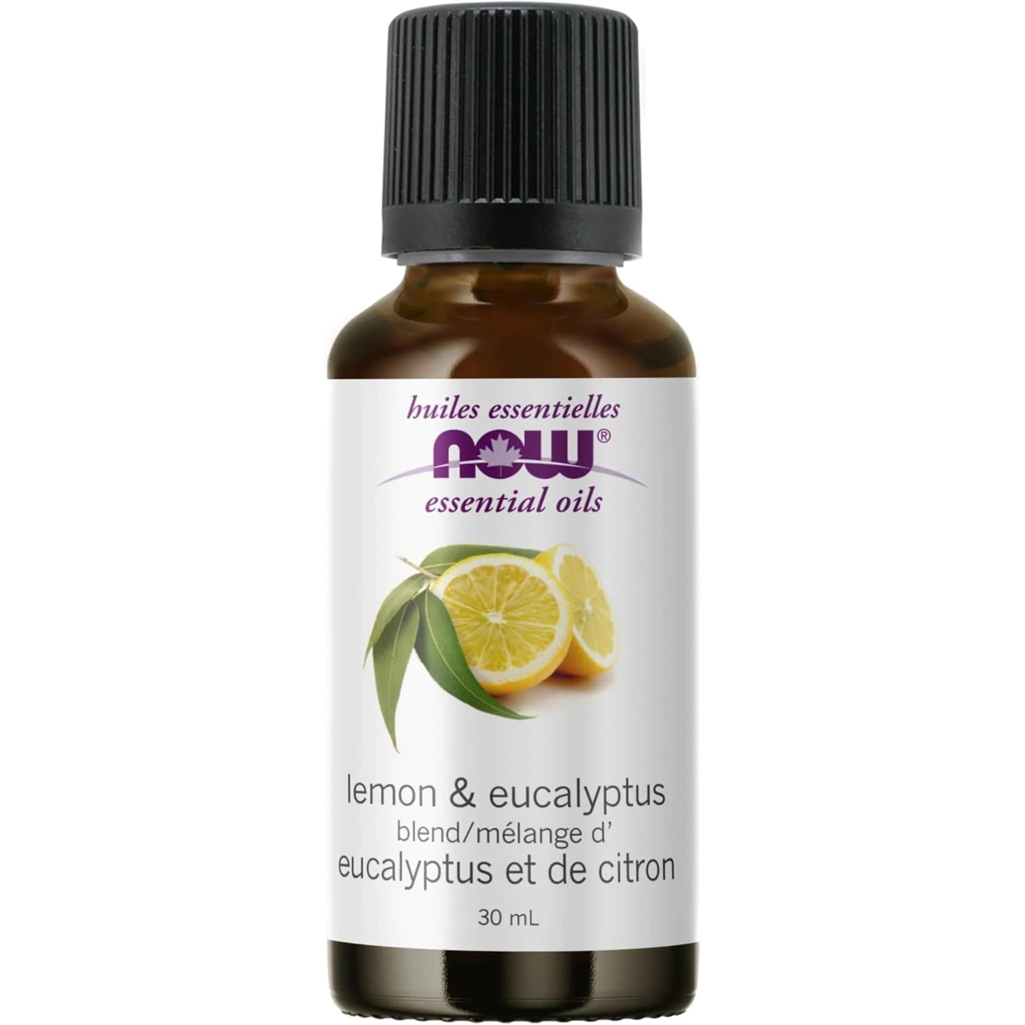 NOW Lemon Eucalyptus Oil Blend (Aromatherapy), 100% Pure & Natural, 30ml