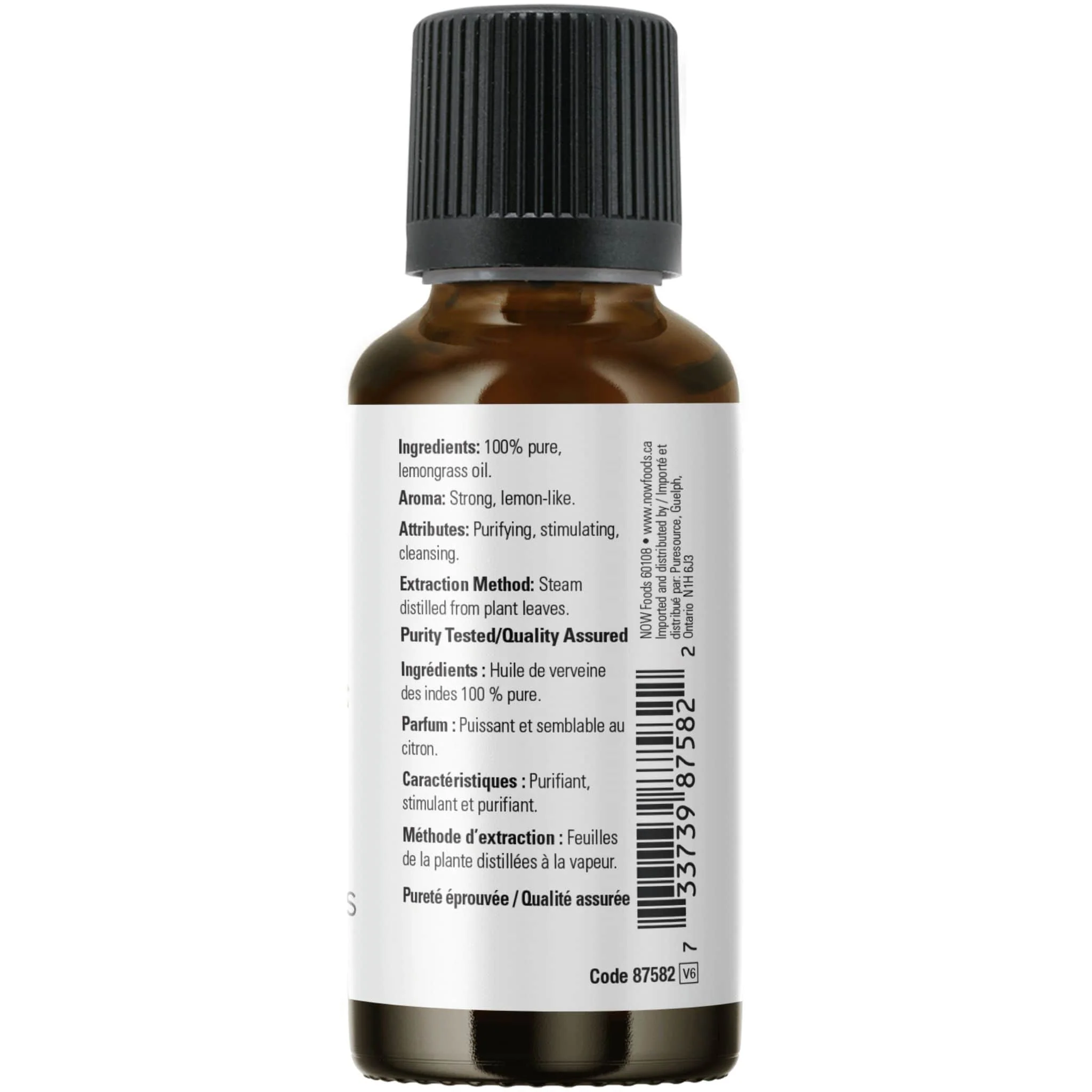 NOW Lemongrass Oil (Aromatherapy), 100% Pure - Image 3