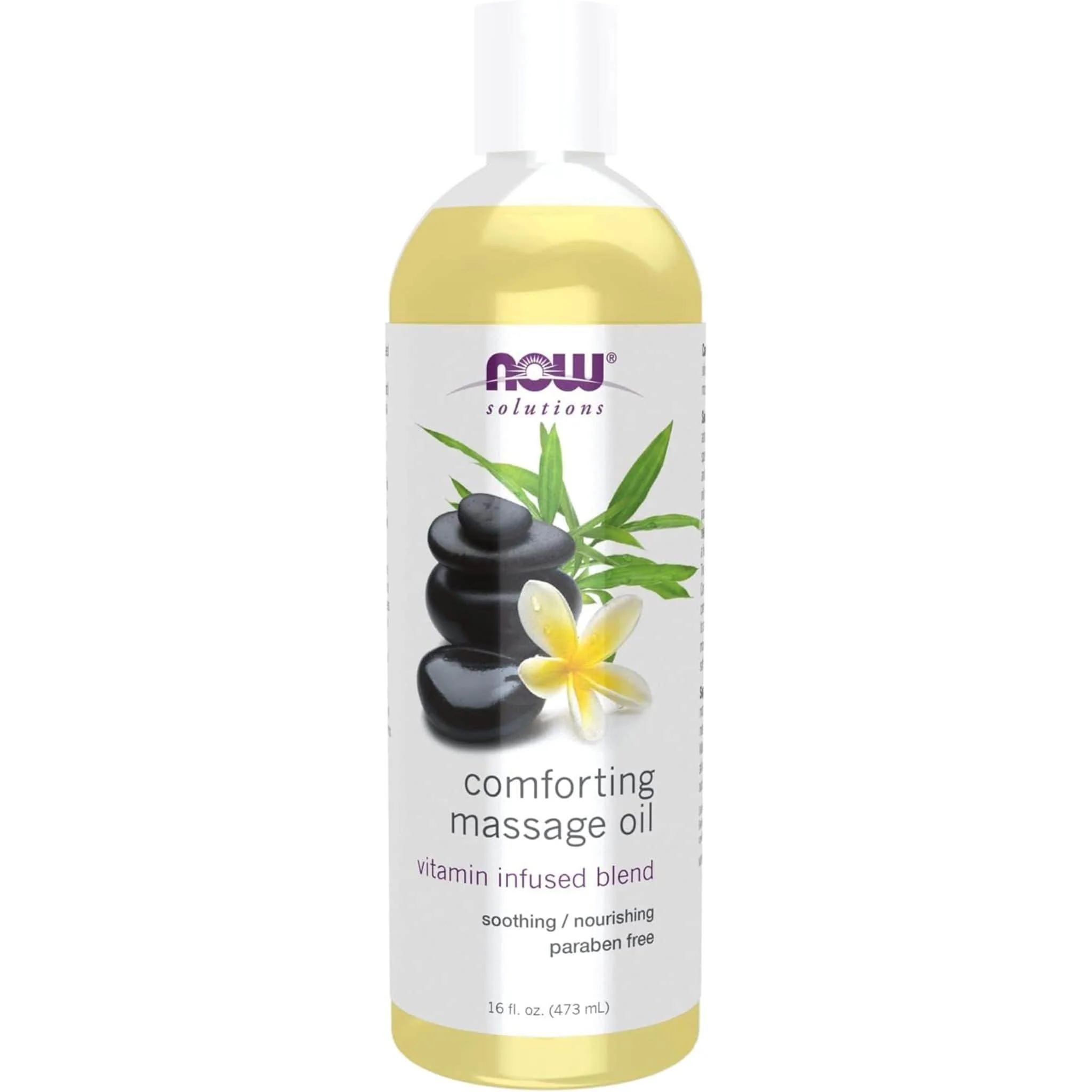 NOW Massage Oil, Skin Rejuvenating Blend, Paraben Free