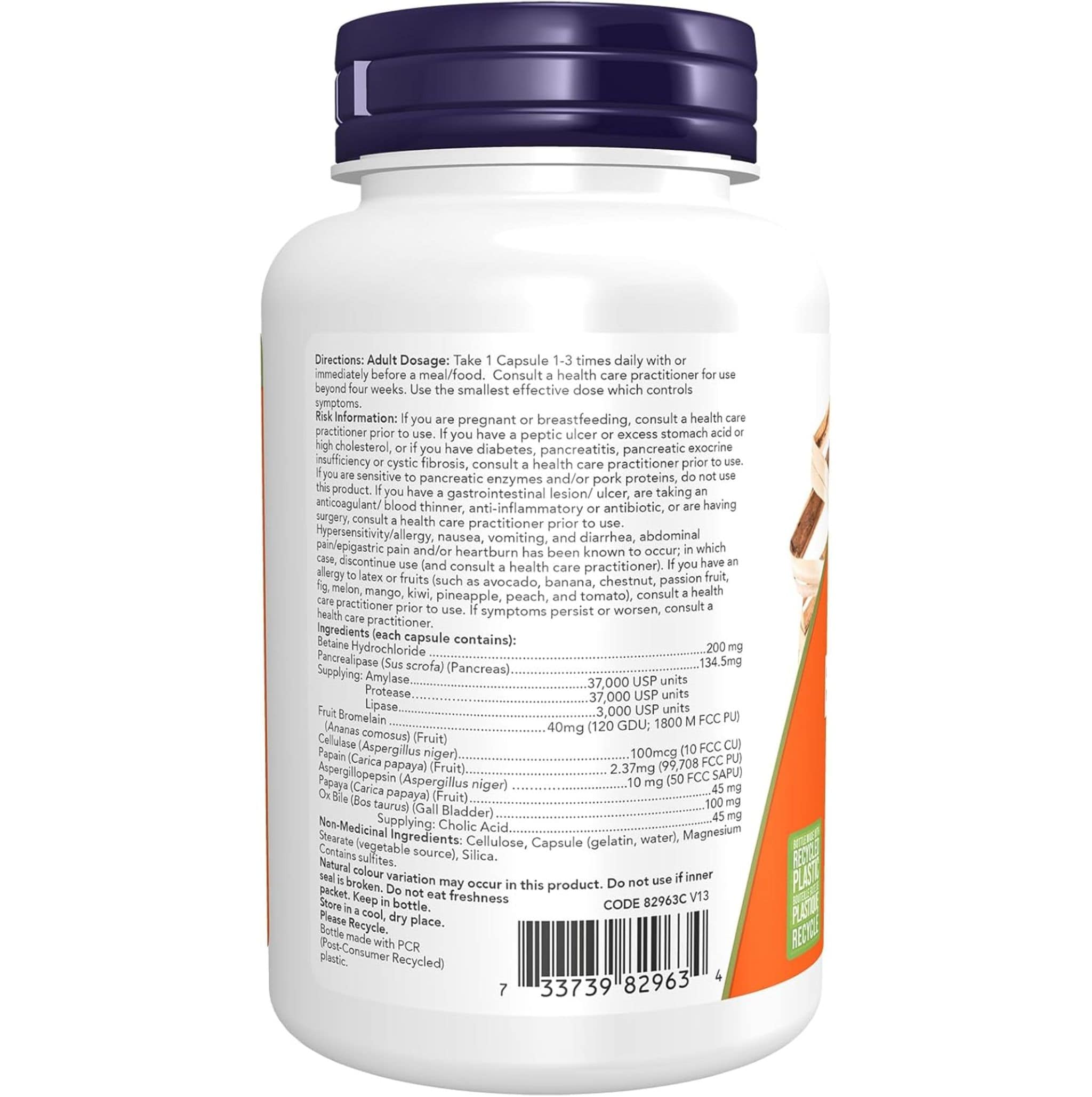 NOW Super Enzymes Capsules, Enzyme Blend to Support Healthy Digestive Functions - Image 2