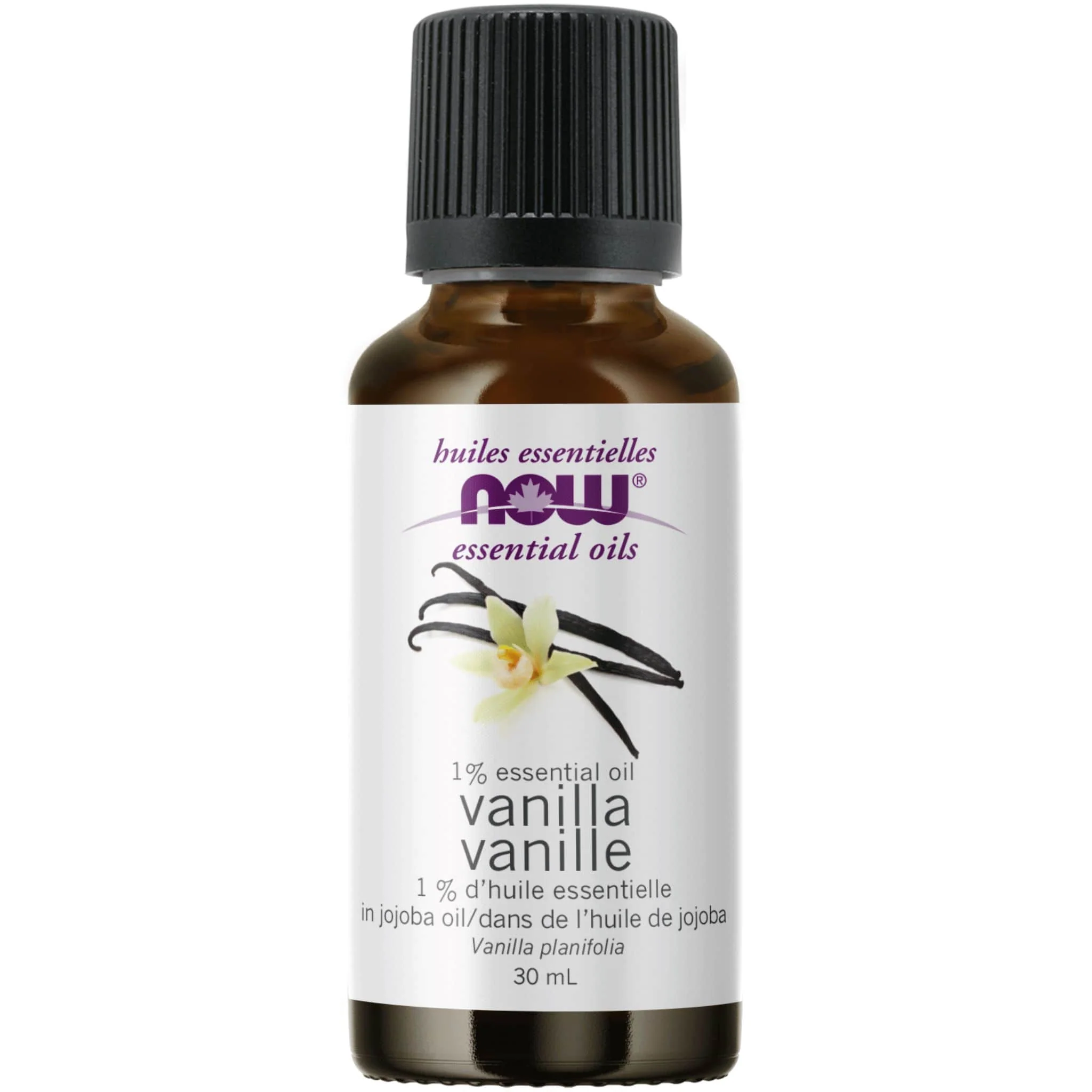 NOW Vanilla (1%) Oil Blend with Jojoba (Aromatherapy), 100% Pure, 30ml - Image 2
