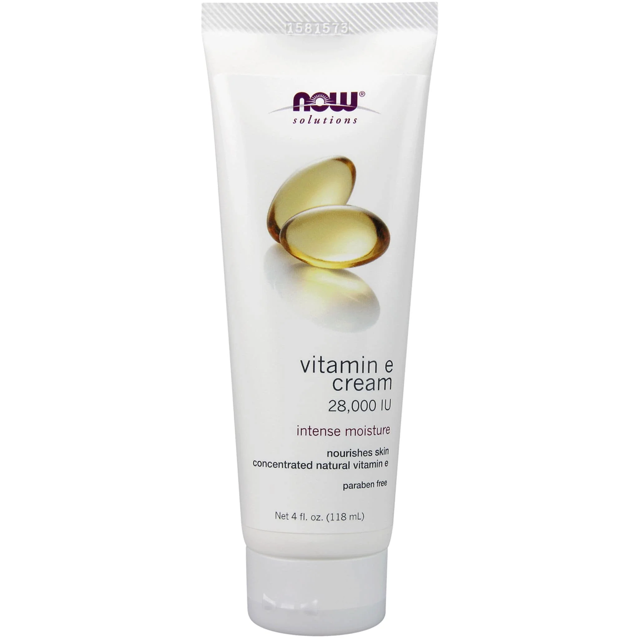 NOW Vitamin E Cream, 28,000IU, 118ml - Image 2